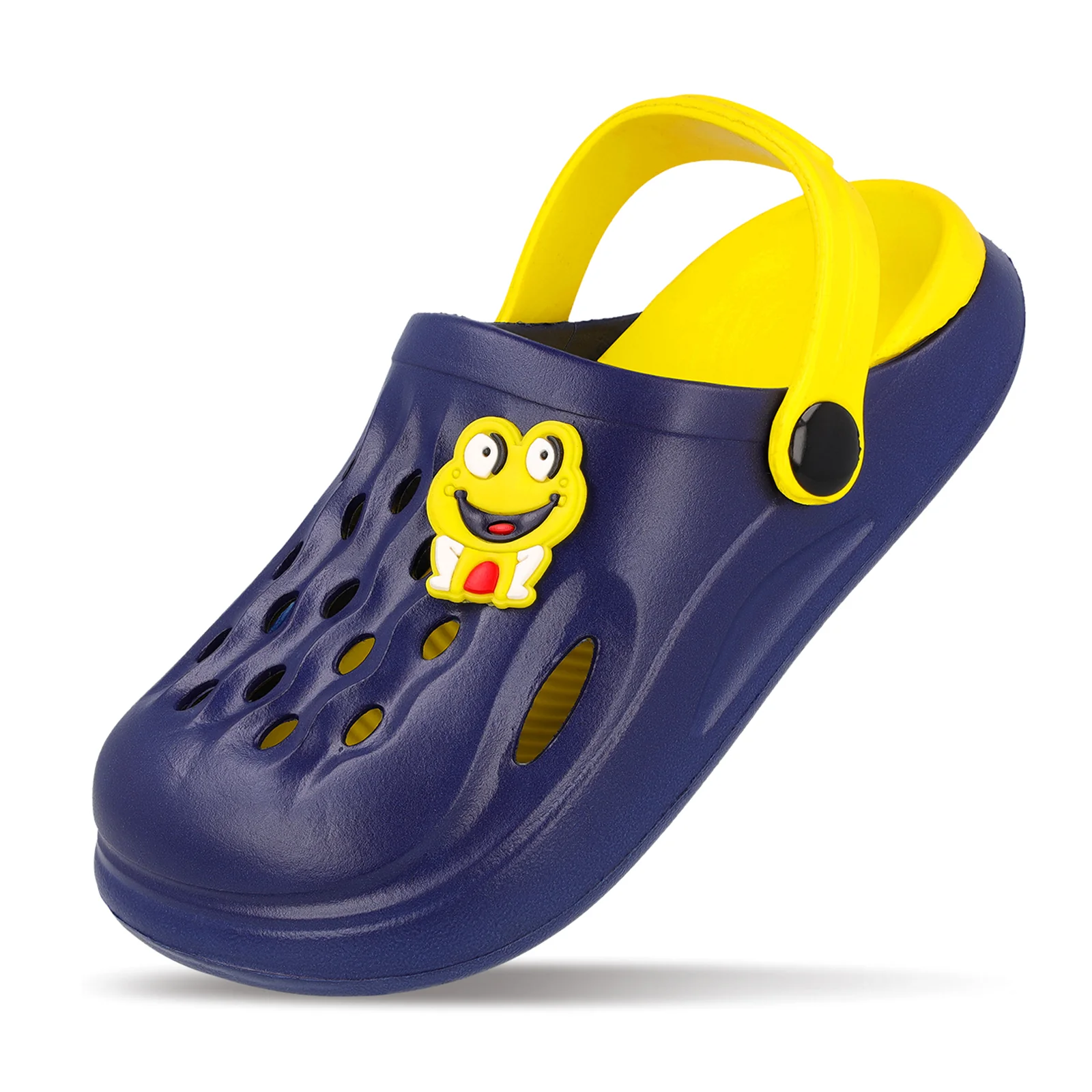 Walkaroo Boys Sandals Footwear  - WK360 Navy Blue Yellow - Image 5
