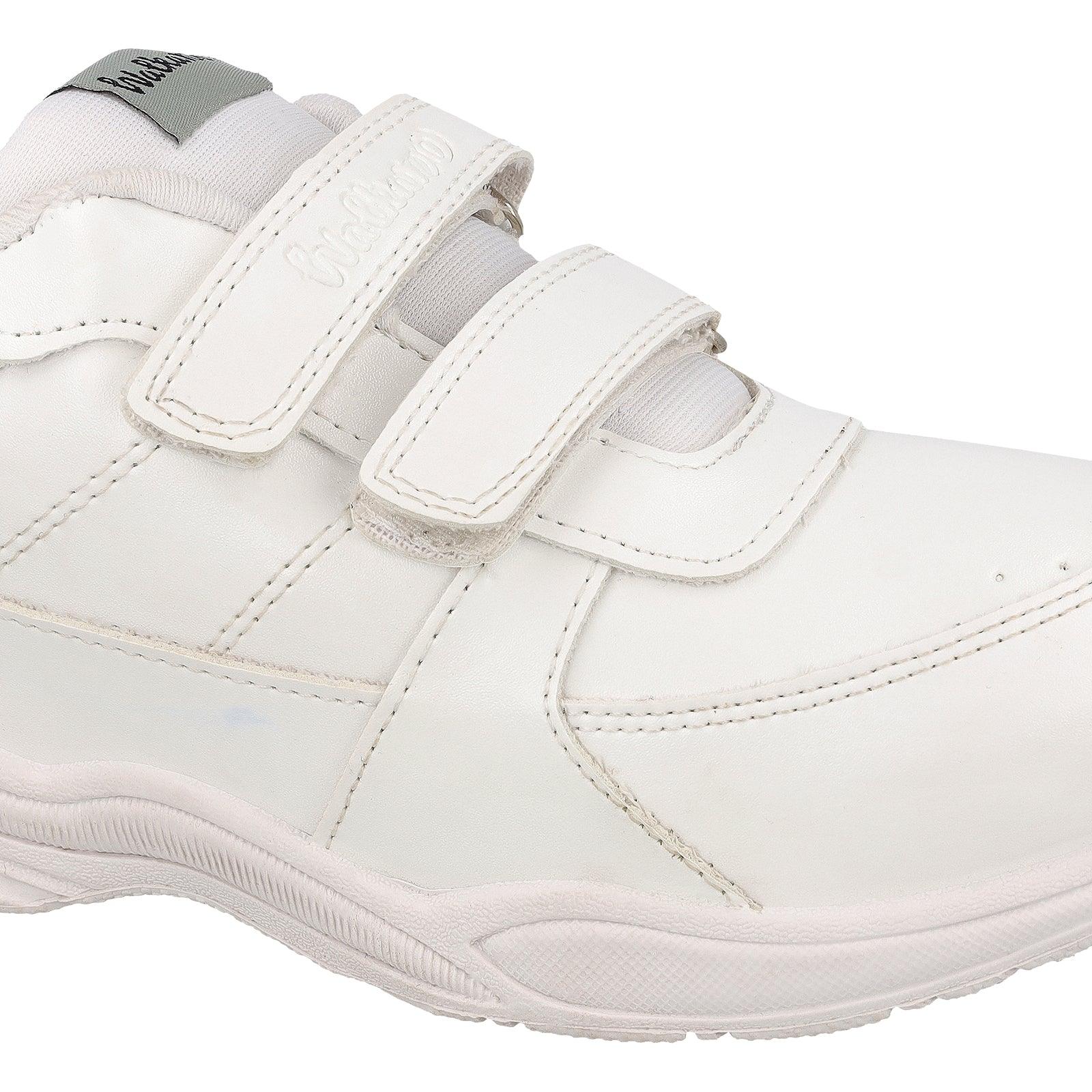 Kids School Shoes - 570 White - Image 3