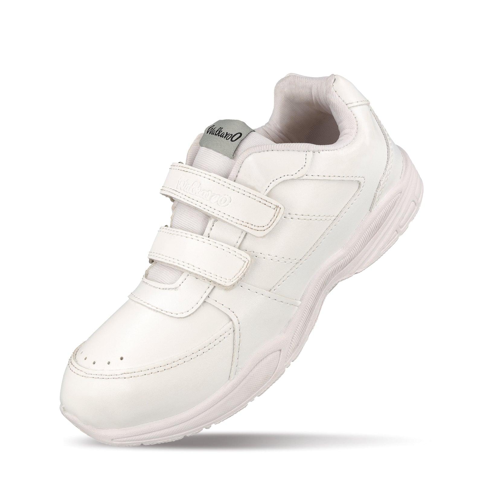 Kids School Shoes - 570 White - Image 4