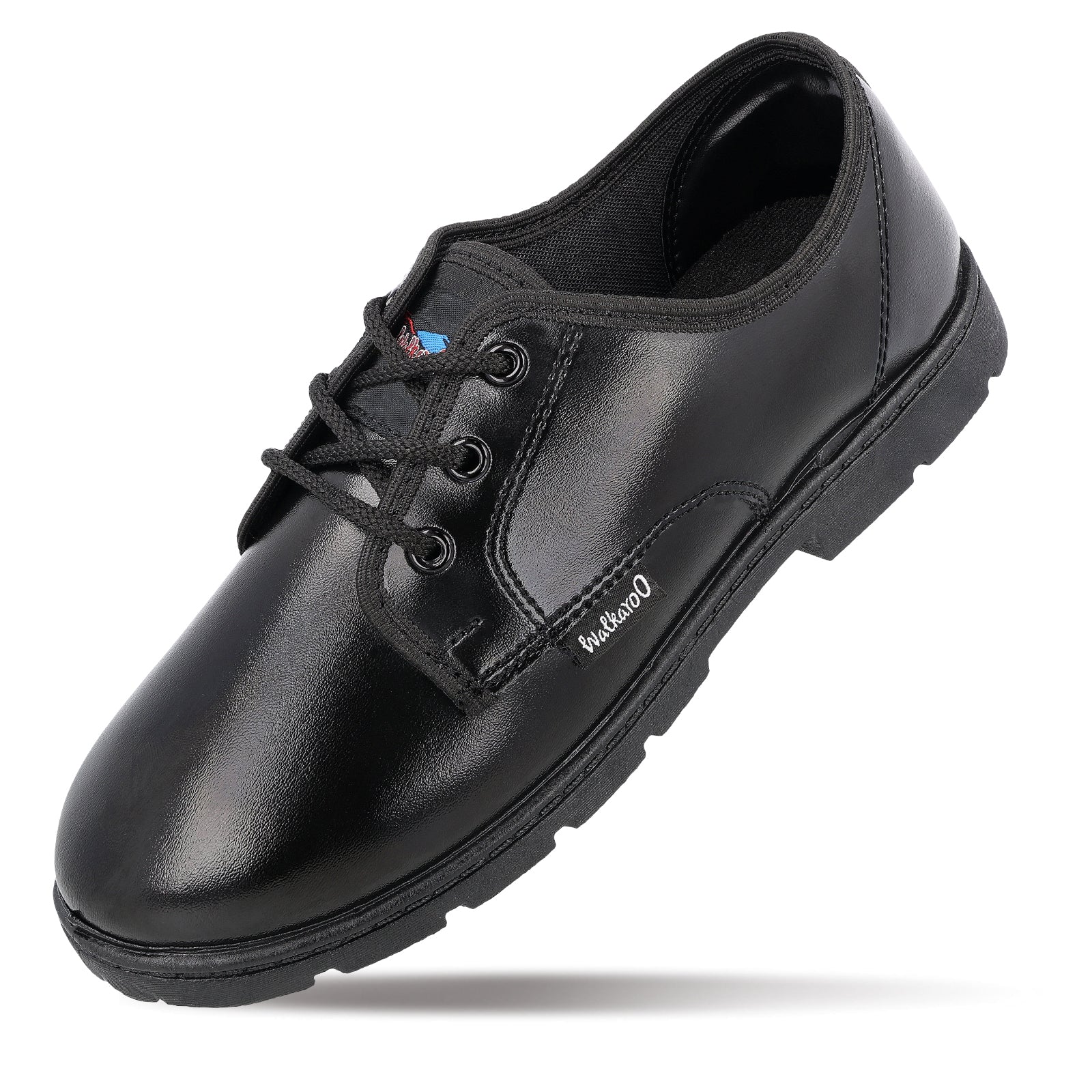 Boys School Shoes - WV521 Black - Image 5