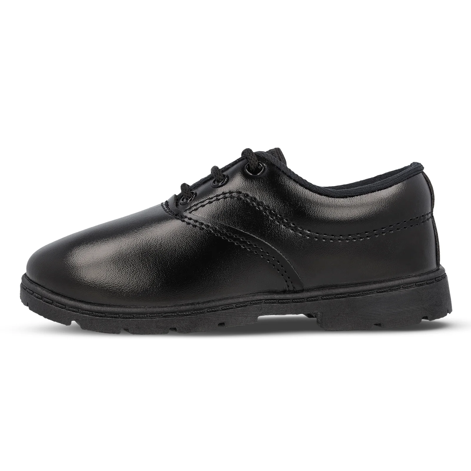 Kids School Shoes - WV522 Black