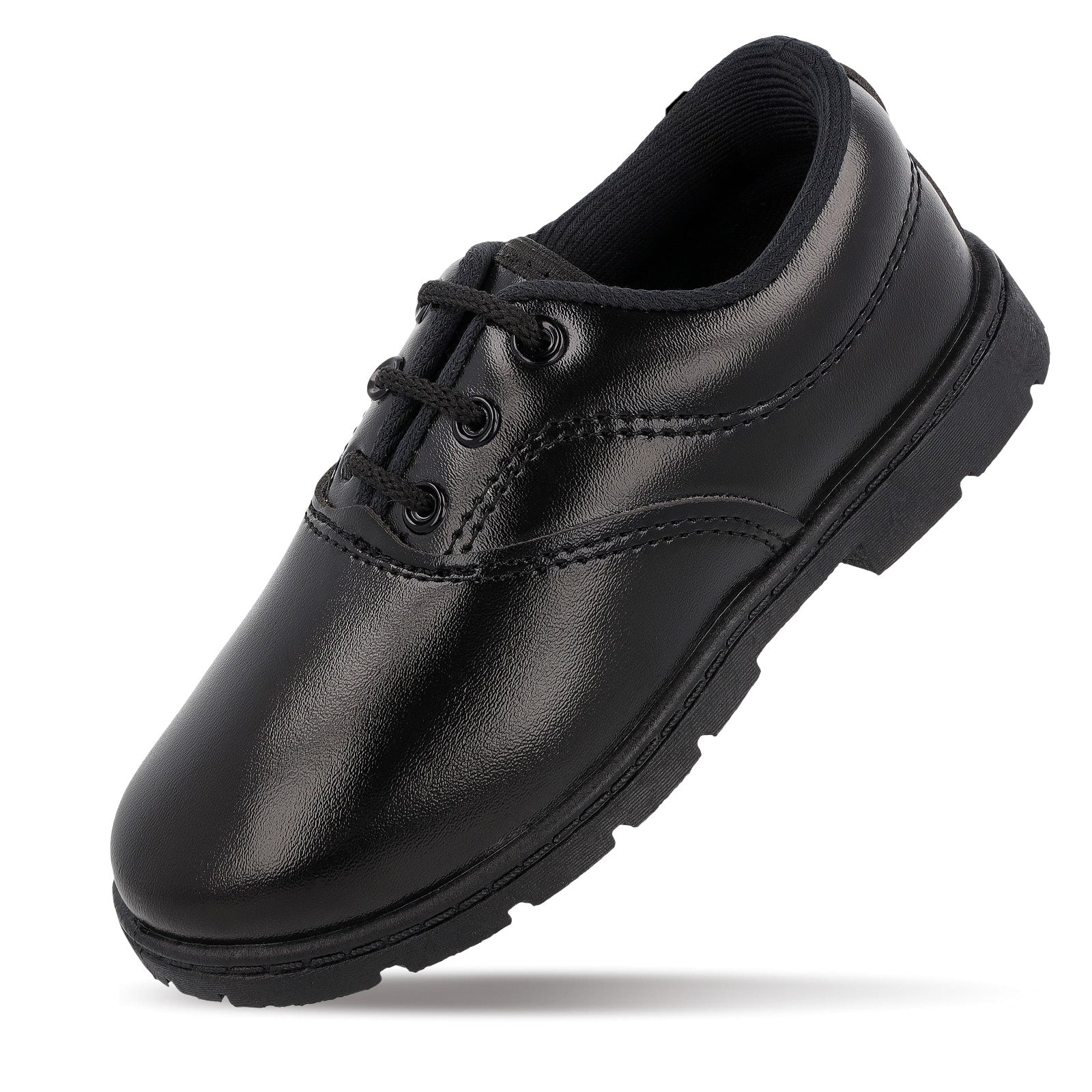 Kids School Shoes - WV522 Black - Image 5