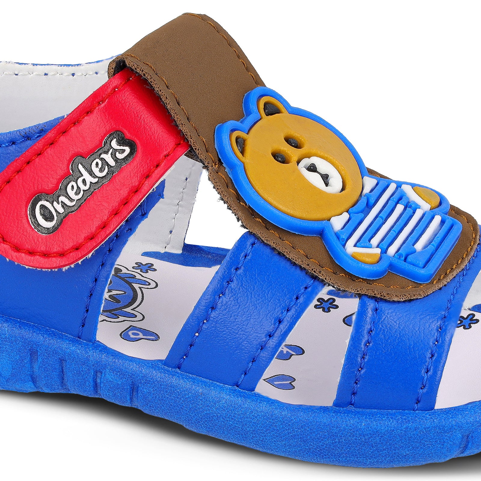 Walkaroo Kids Cartoonic Fisherman Sandals  - WK336 Navy Blue - Image 4