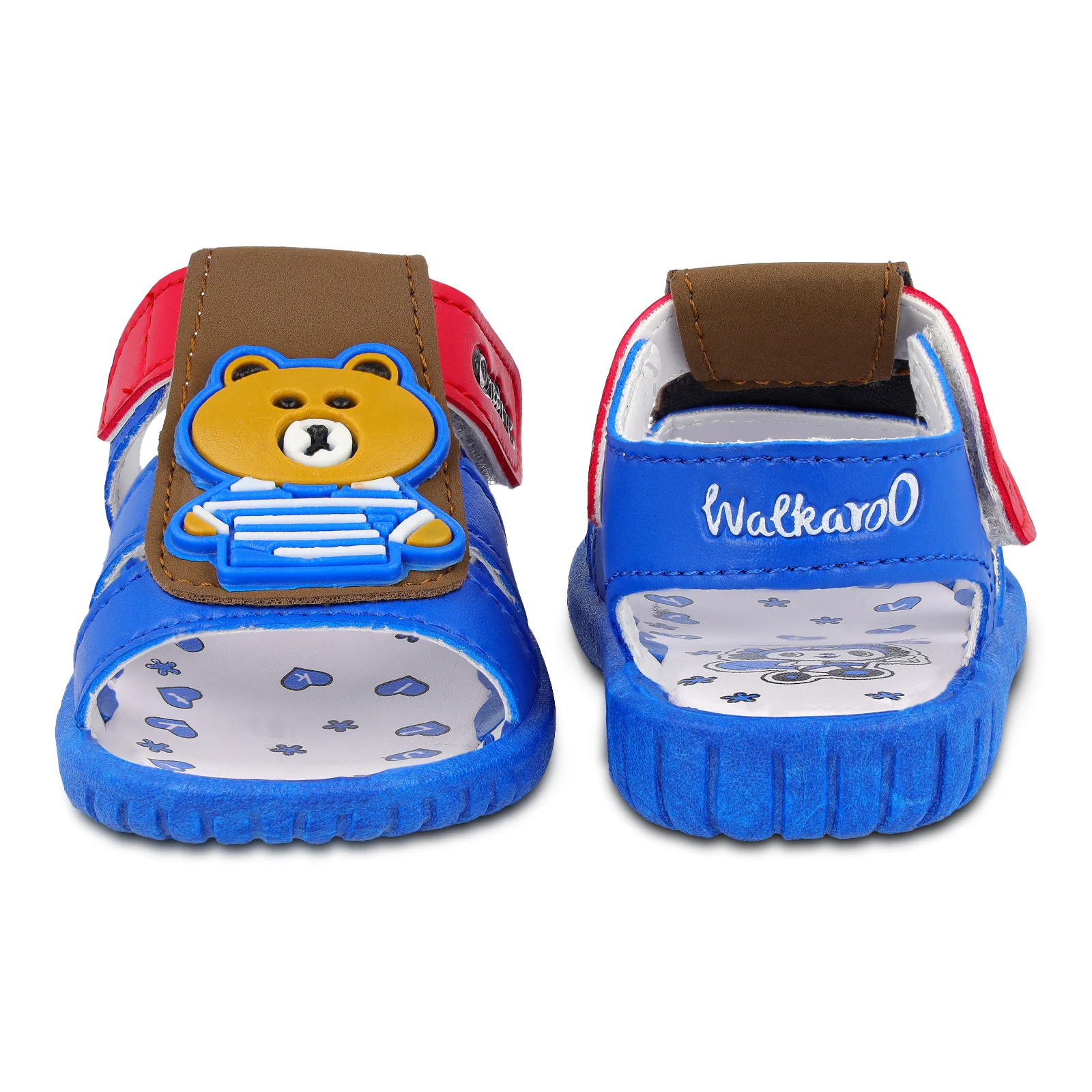 Walkaroo Kids Cartoonic Fisherman Sandals  - WK336 Navy Blue - Image 5