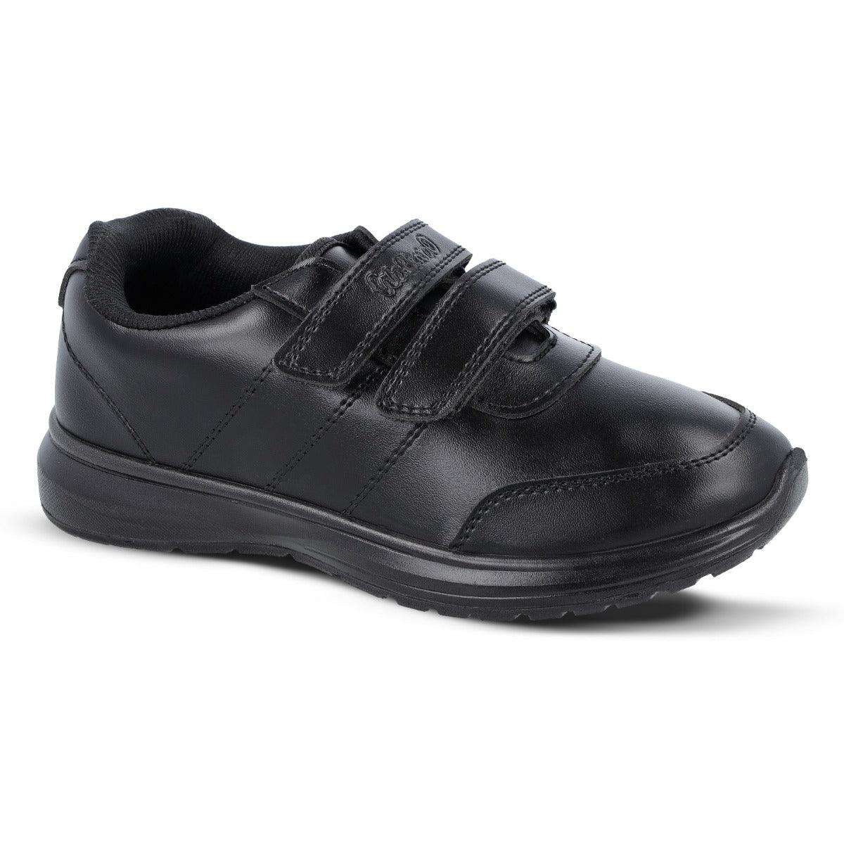 Walkaroo kids School Shoes -WV502 Black - Image 4