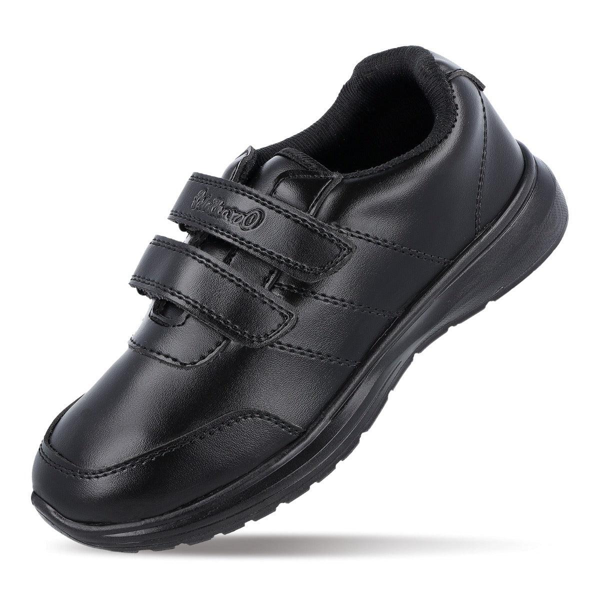 Walkaroo kids School Shoes -WV502 Black - Image 5