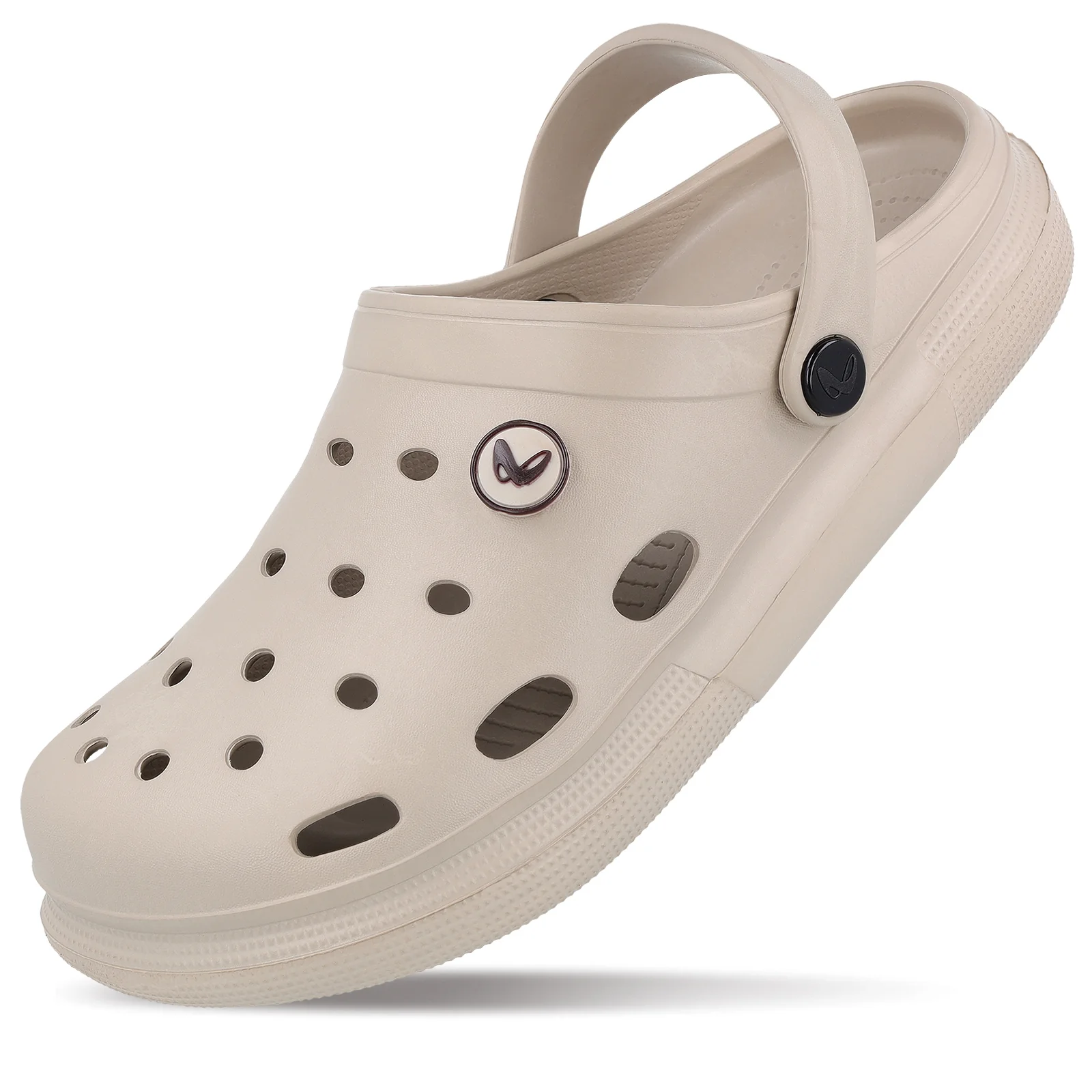 Men's Clogs  - WC4843 Greige - Image 6