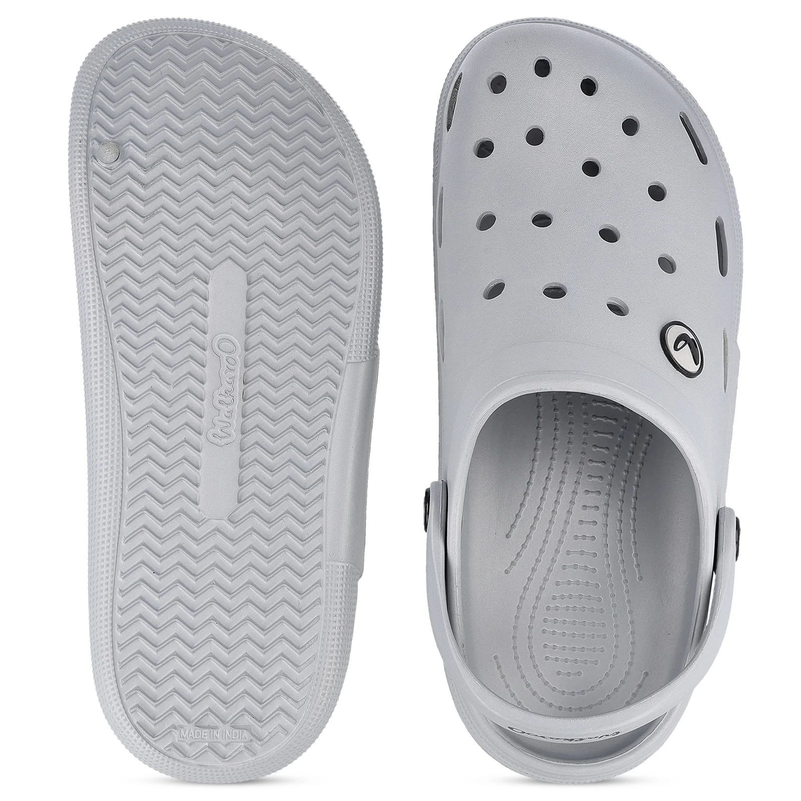 Men's Clogs  - WC4843 Light Grey - Image 3