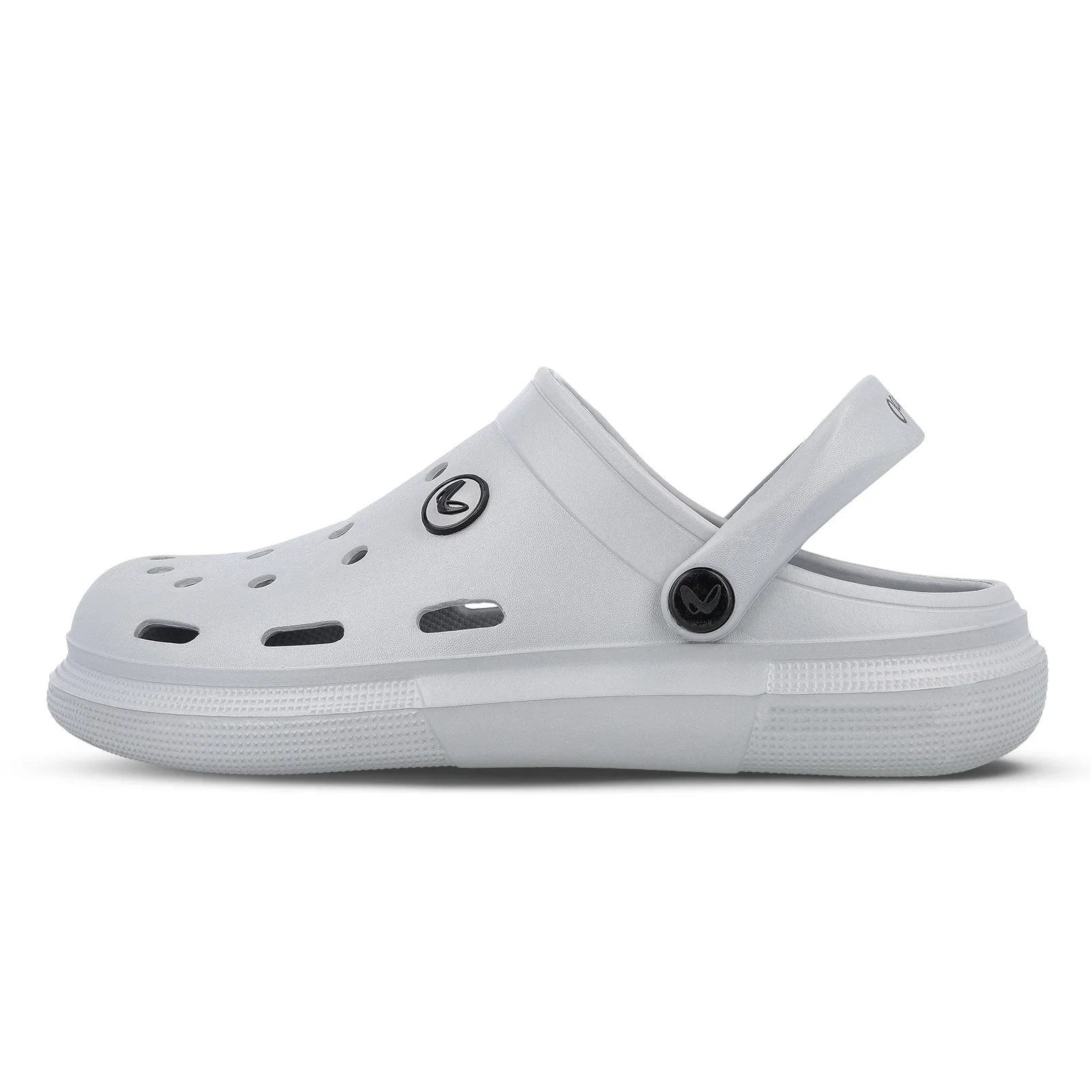Men's Clogs  - WC4843 Light Grey - Image 4