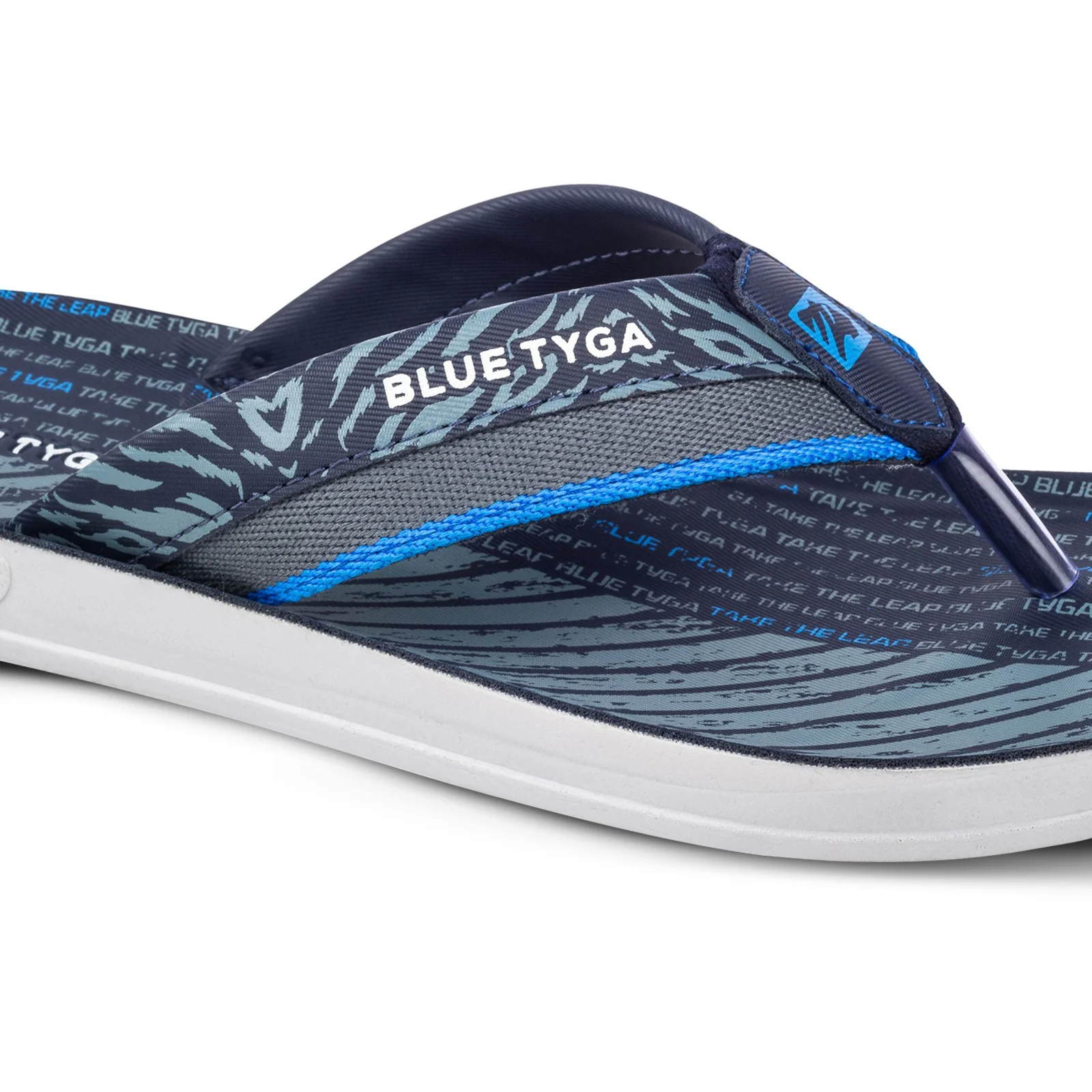 Blue Tyga Sandals For Men - BT1008 Blue - Image 4