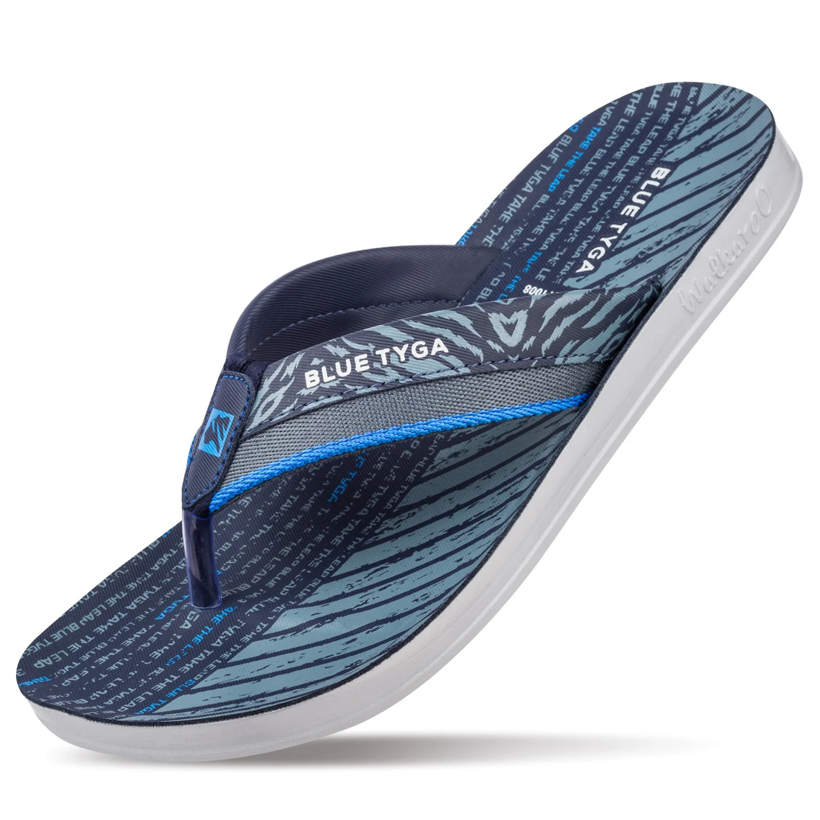 Blue Tyga Sandals For Men - BT1008 Blue - Image 5