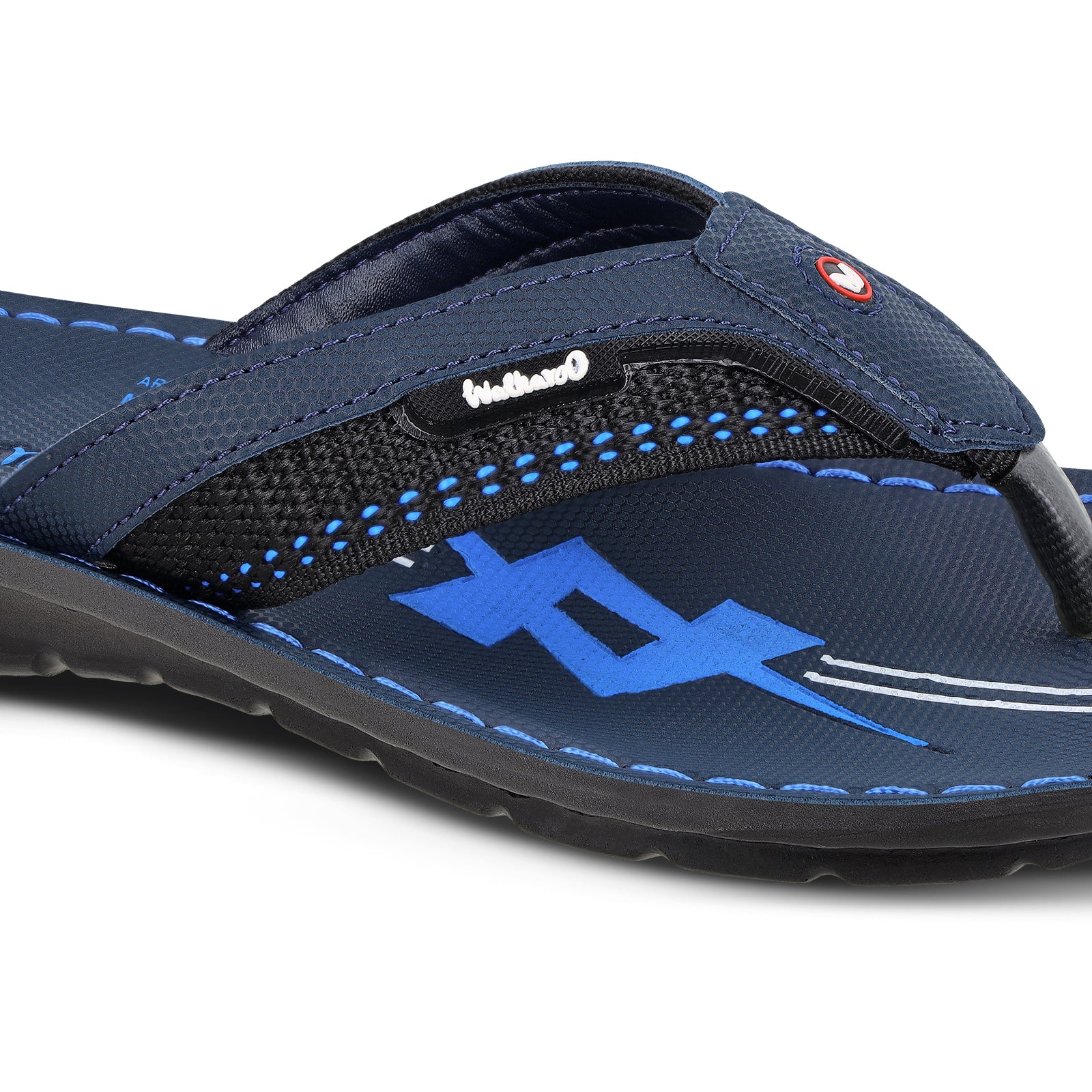 Men's Daily Wear Sandals - W1030 Blue - Image 4