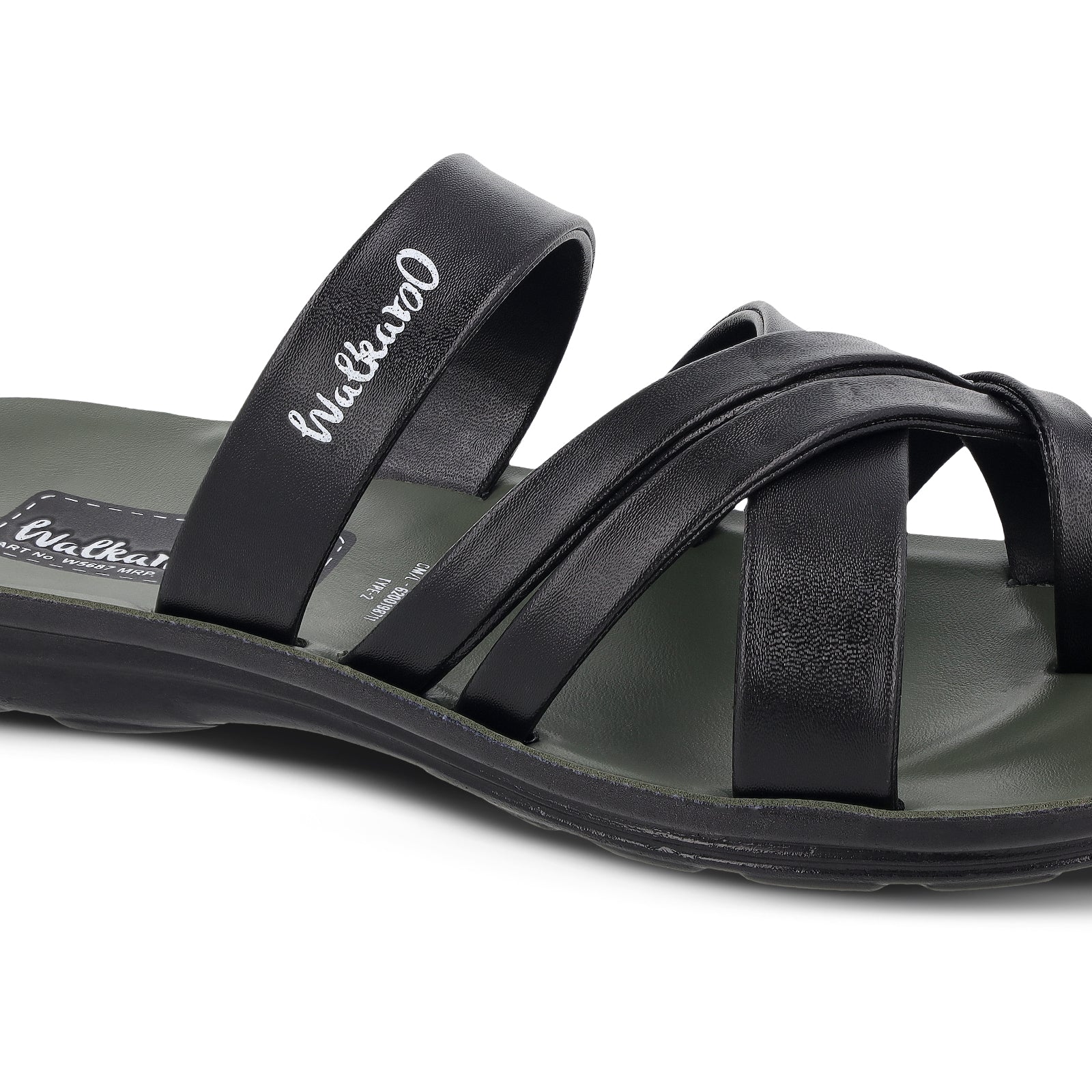 Men's Daily Wear Sandals  - W5687 Green - Image 5