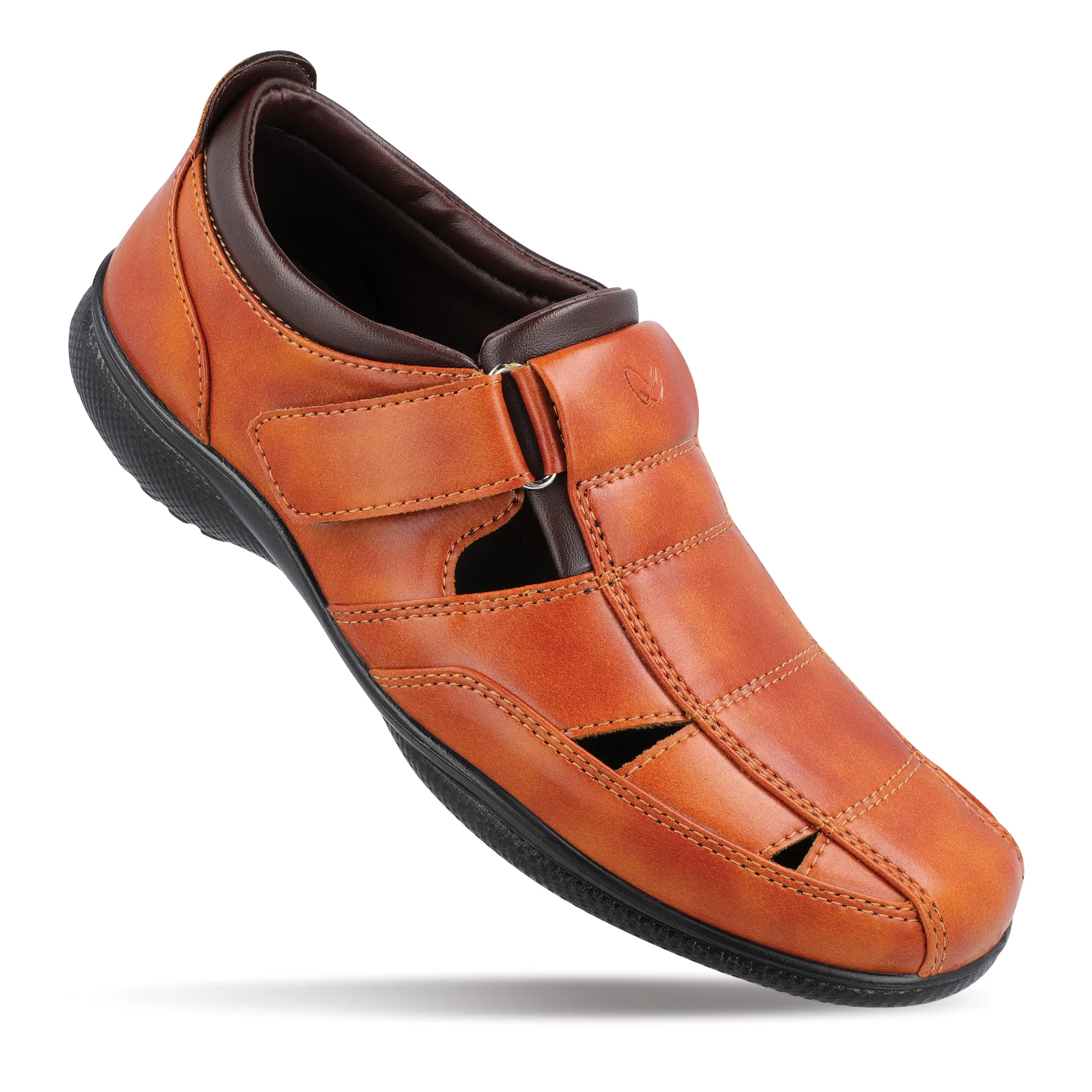 Men's Roman Sandals - WF6255 Tan - Image 3