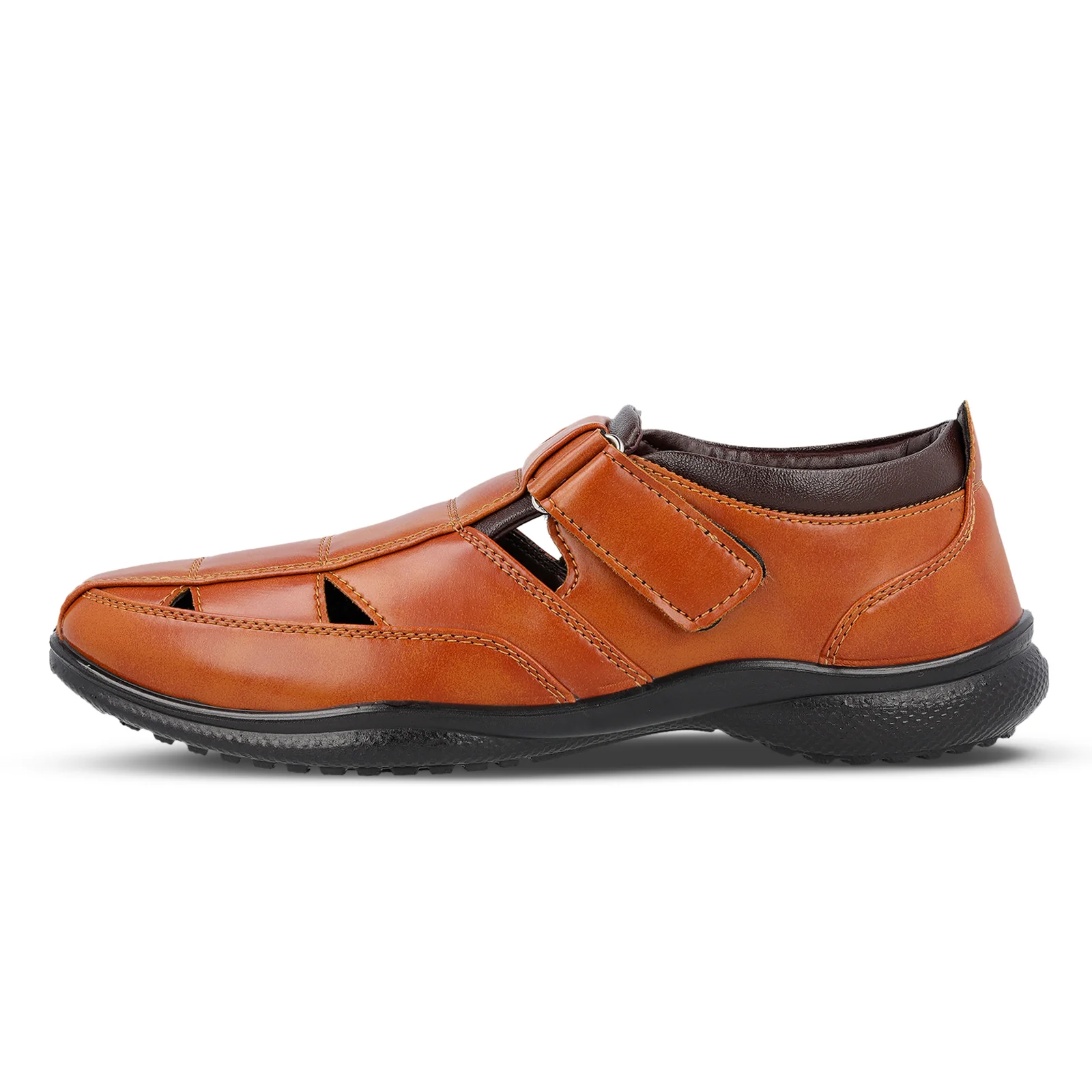 Men's Roman Sandals - WF6255 Tan - Image 4