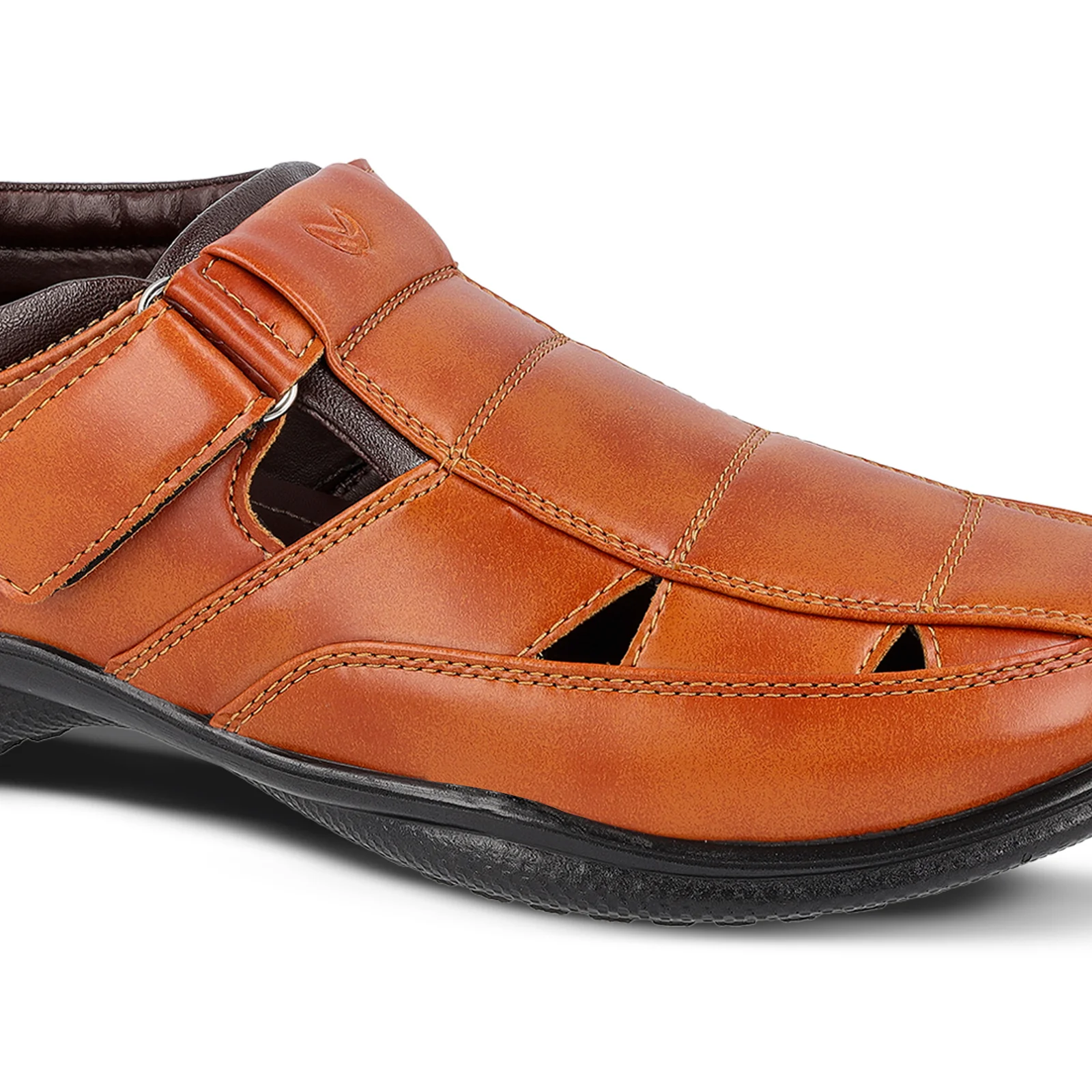 Men's Roman Sandals - WF6255 Tan - Image 5