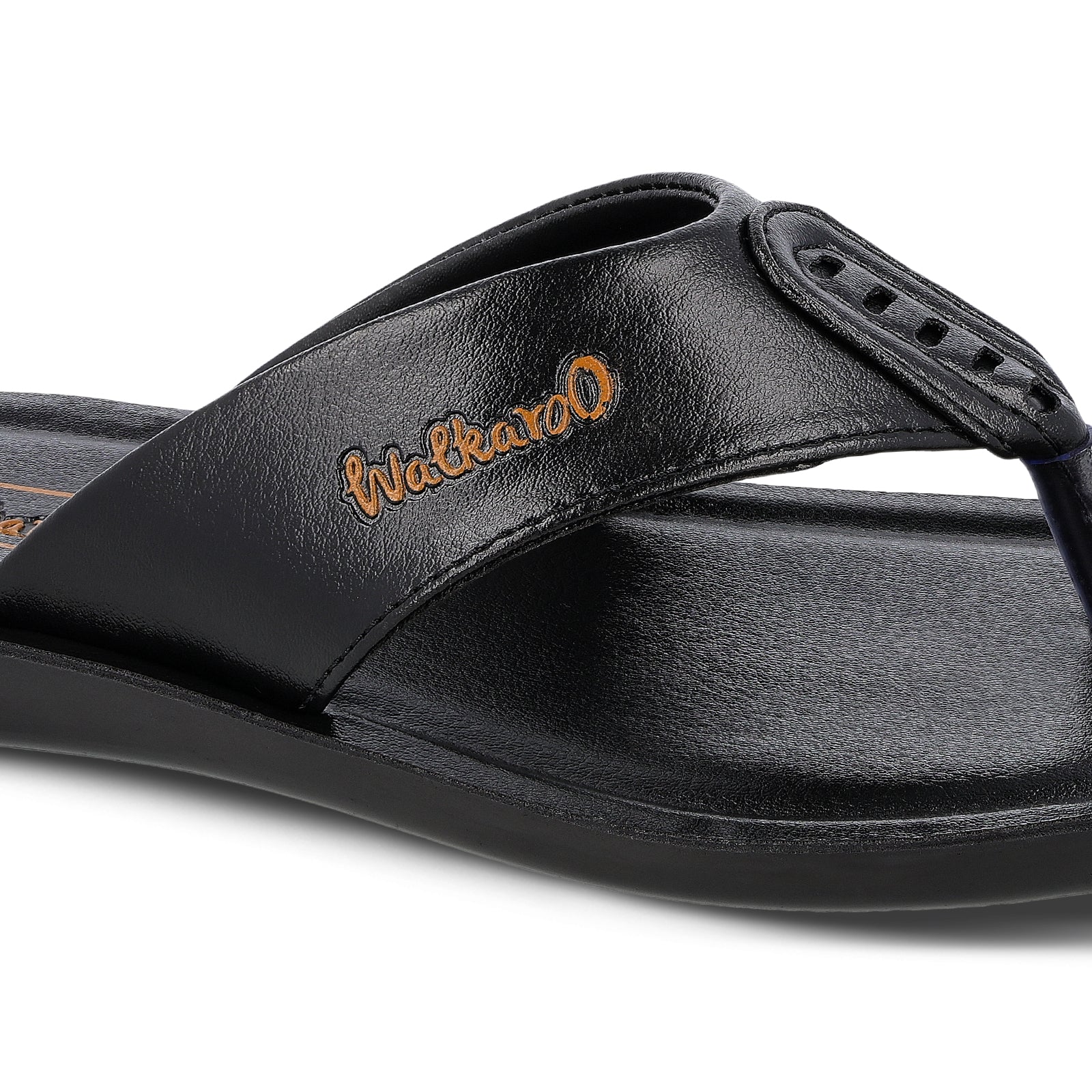 Men's Daily Wear Sandals  - WG5060 Black - Image 5