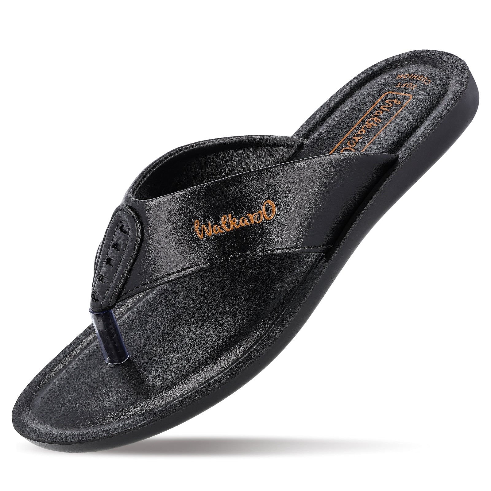 Men's Daily Wear Sandals  - WG5060 Black - Image 6