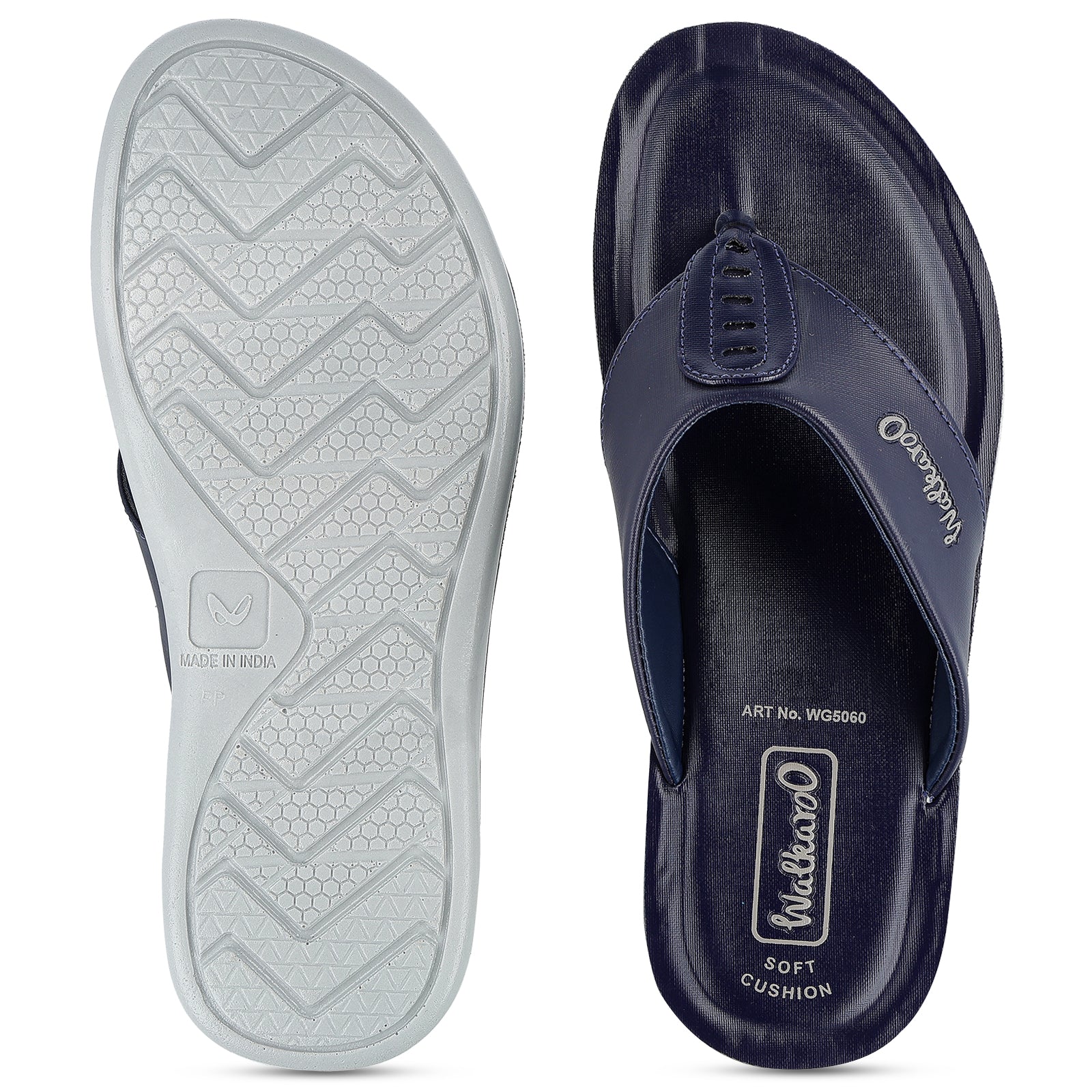 Men's Daily Wear Sandals - WG5060 Blue - Image 3