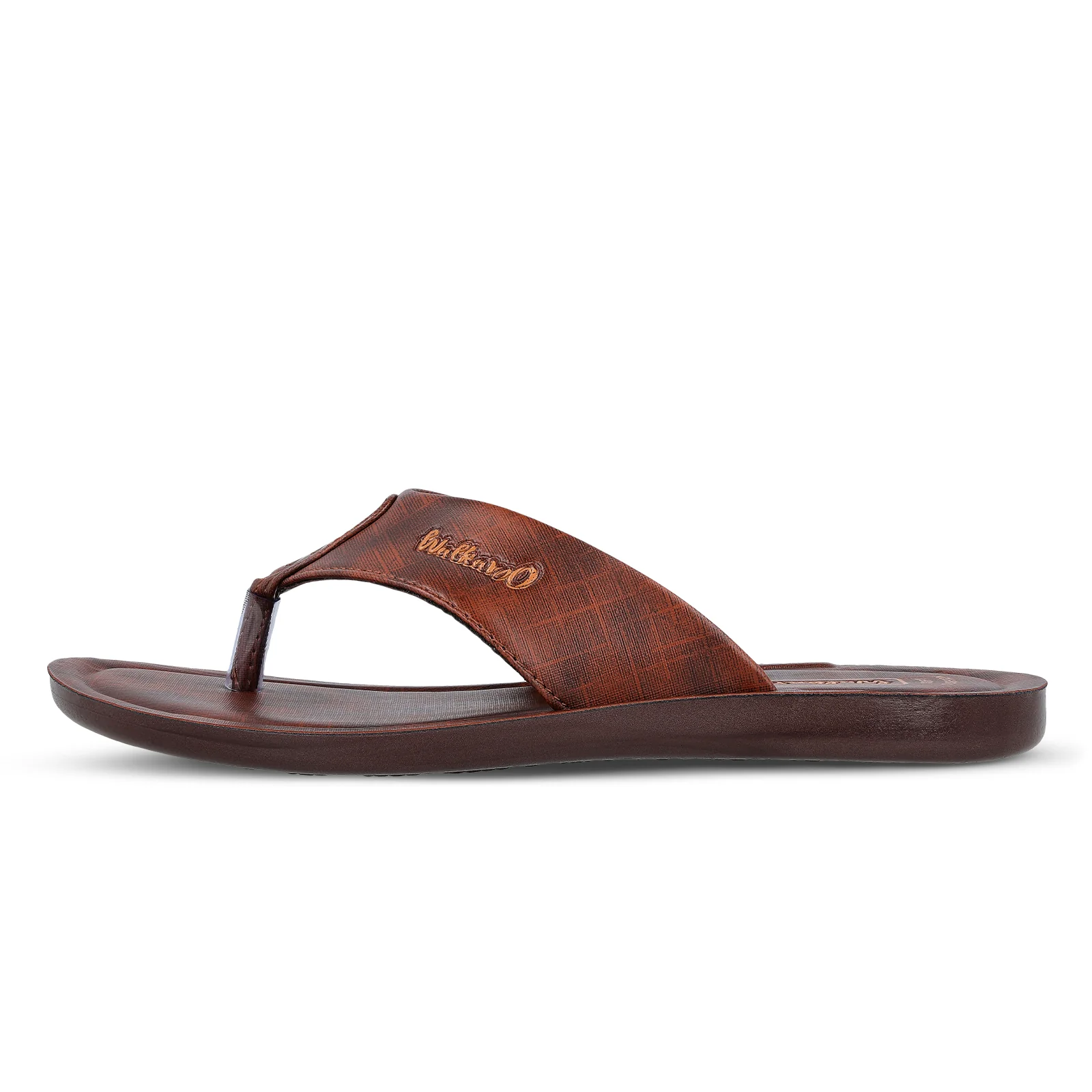 Men's Daily Wear Sandals - WG5060 Brown - Image 4