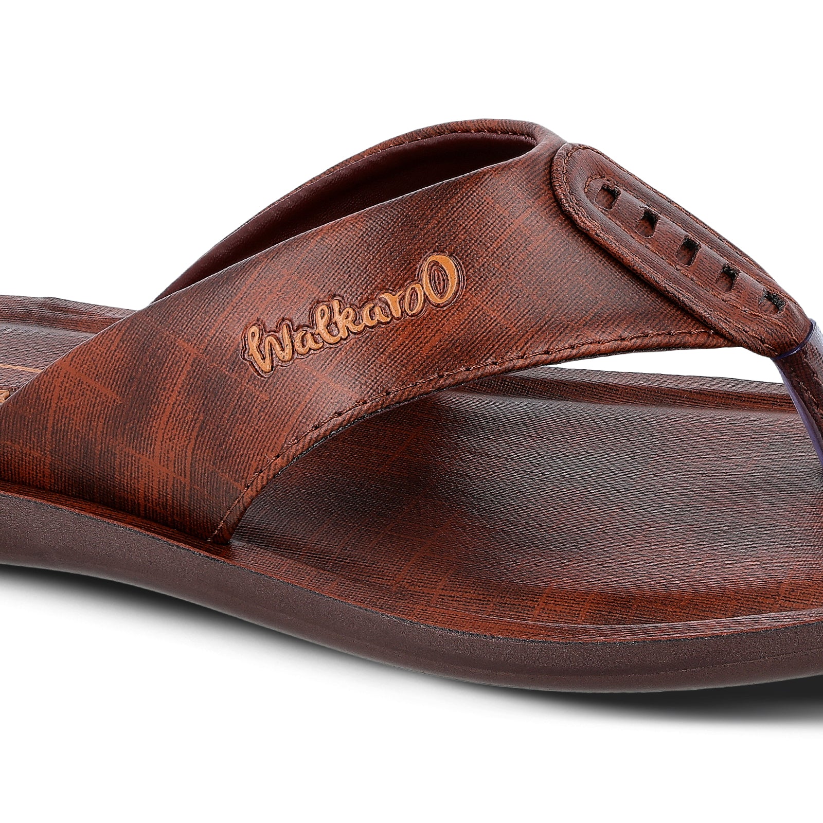 Men's Daily Wear Sandals - WG5060 Brown - Image 5