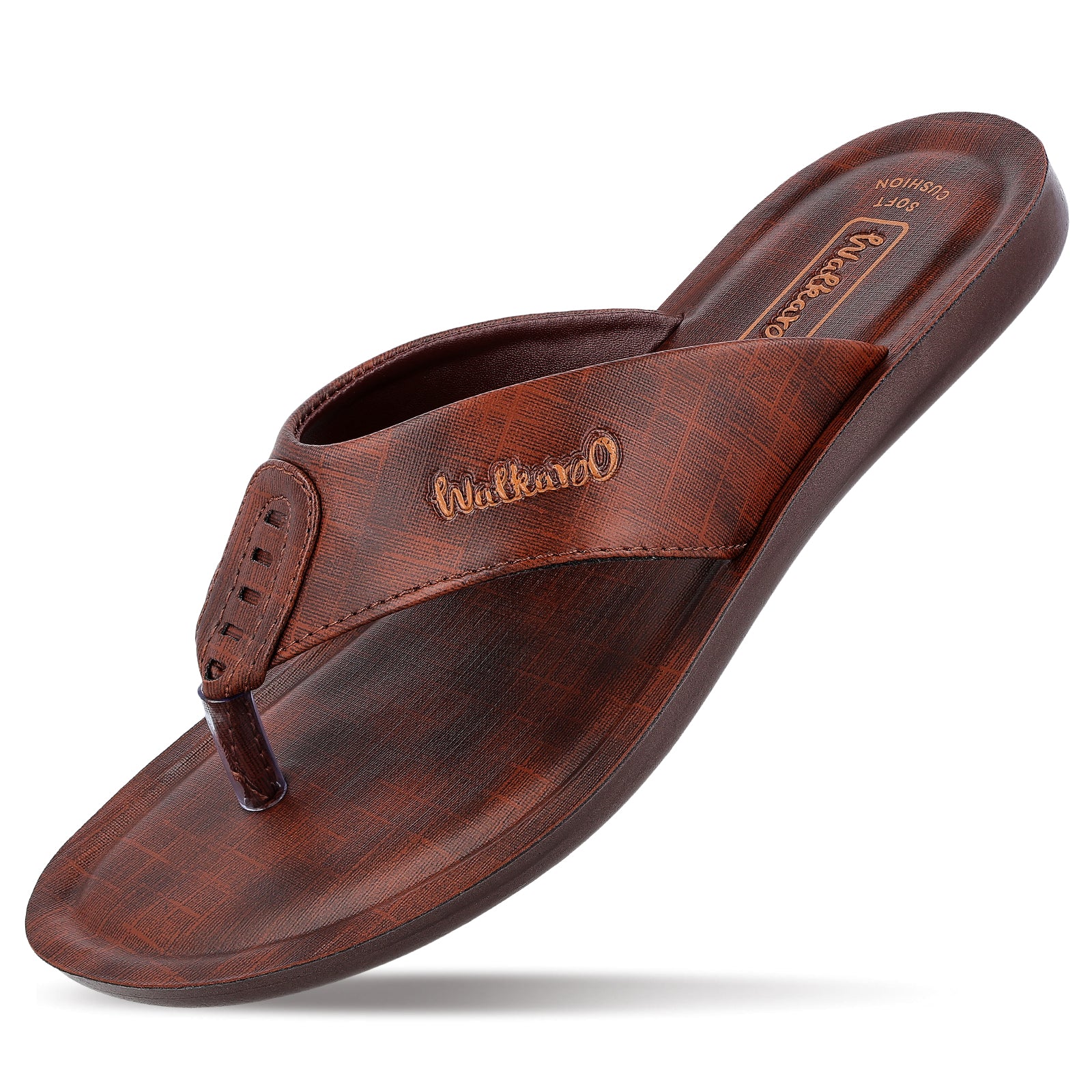 Men's Daily Wear Sandals - WG5060 Brown - Image 6