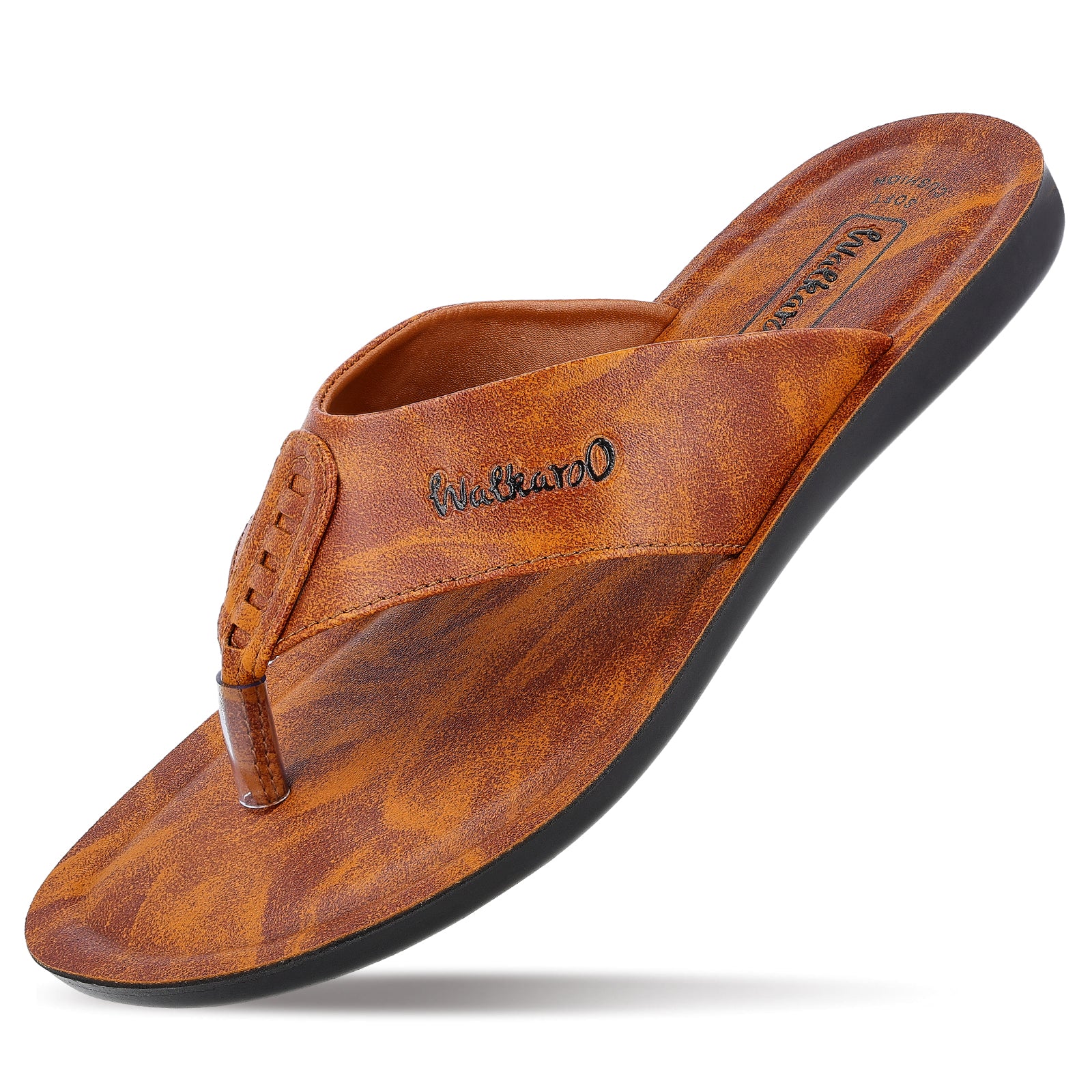 Men's Daily Wear Sandals - WG5060 Tan - Image 6