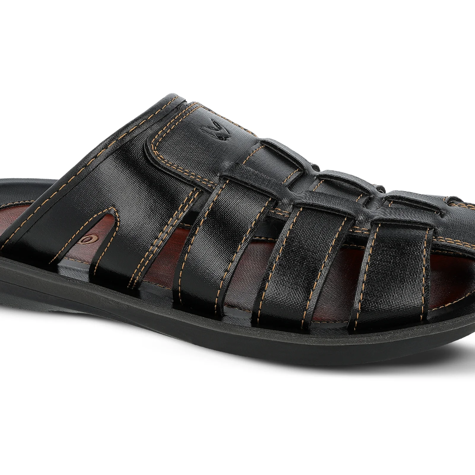 Men's Fisherman Sandals - WG5306 Black - Image 4
