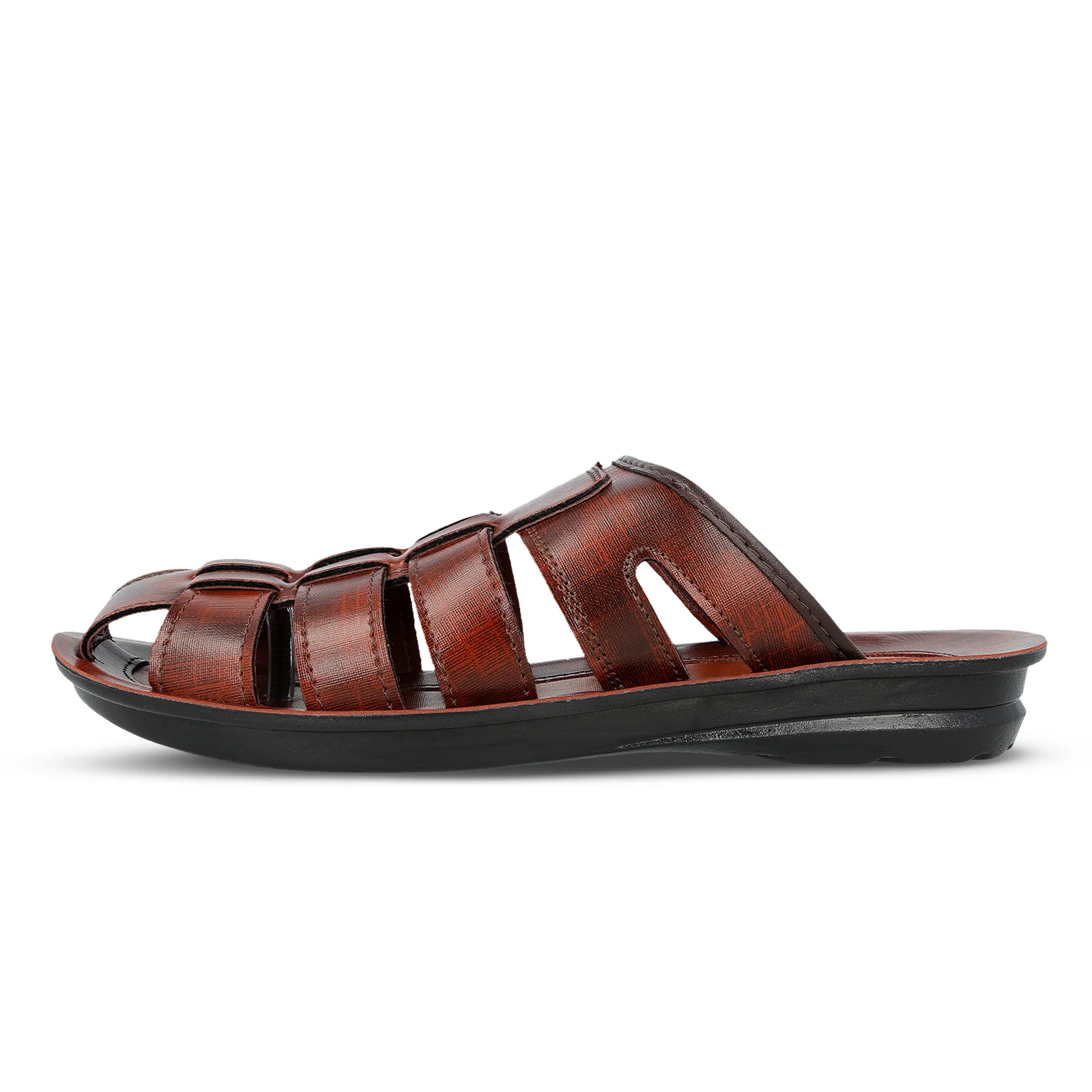 Men's Fisherman Sandals - WG5306 Brown - Image 3