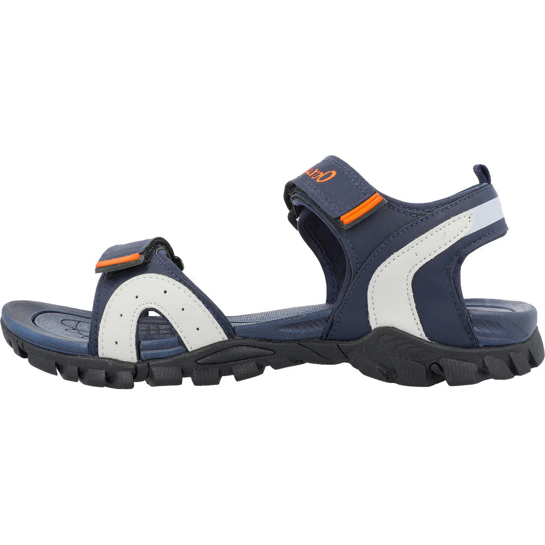 Walkaroo Men Strappy Floater Sandals - XC4671 Blue - Image 3