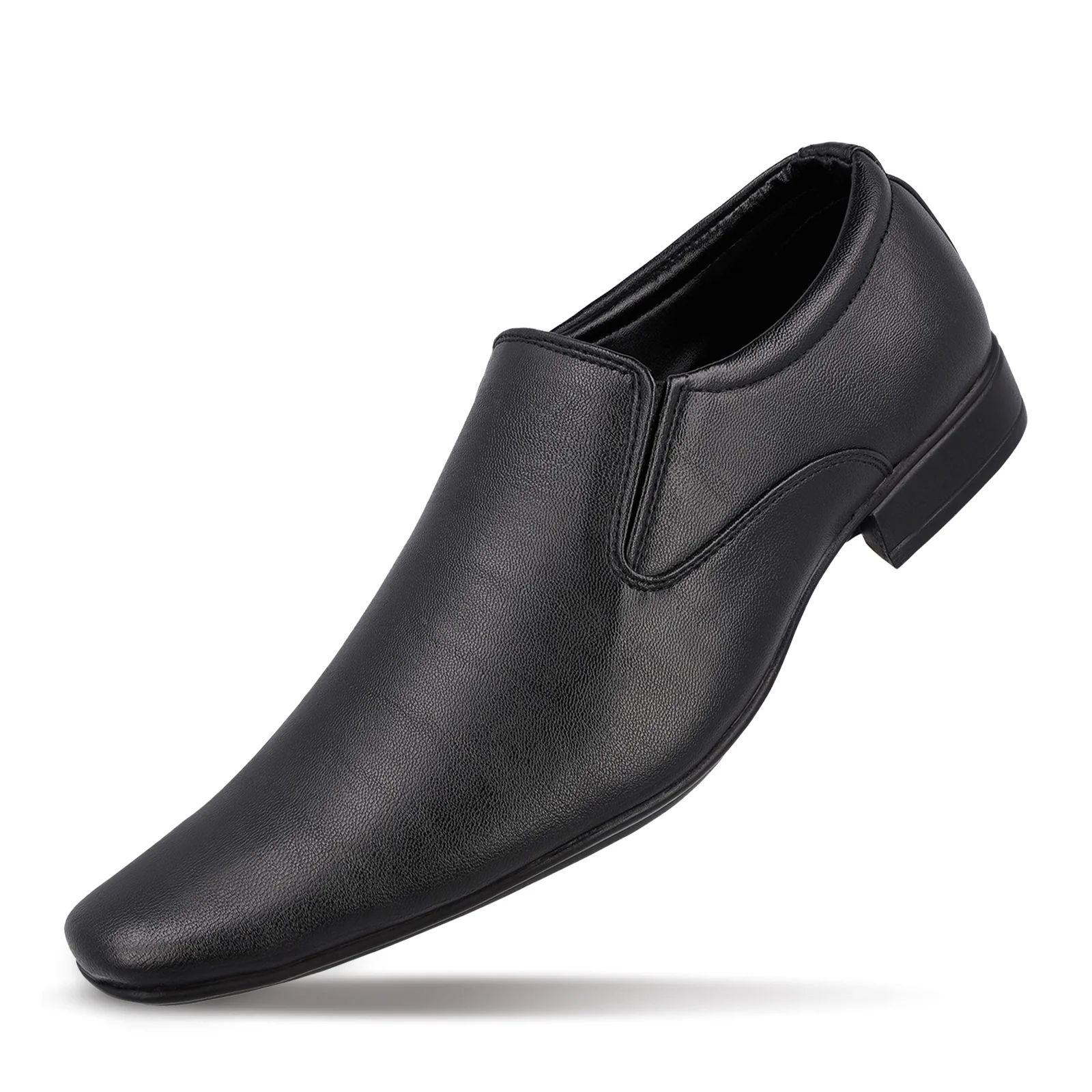 Men's Loafer Formal Shoes - 17101 Black - Image 5