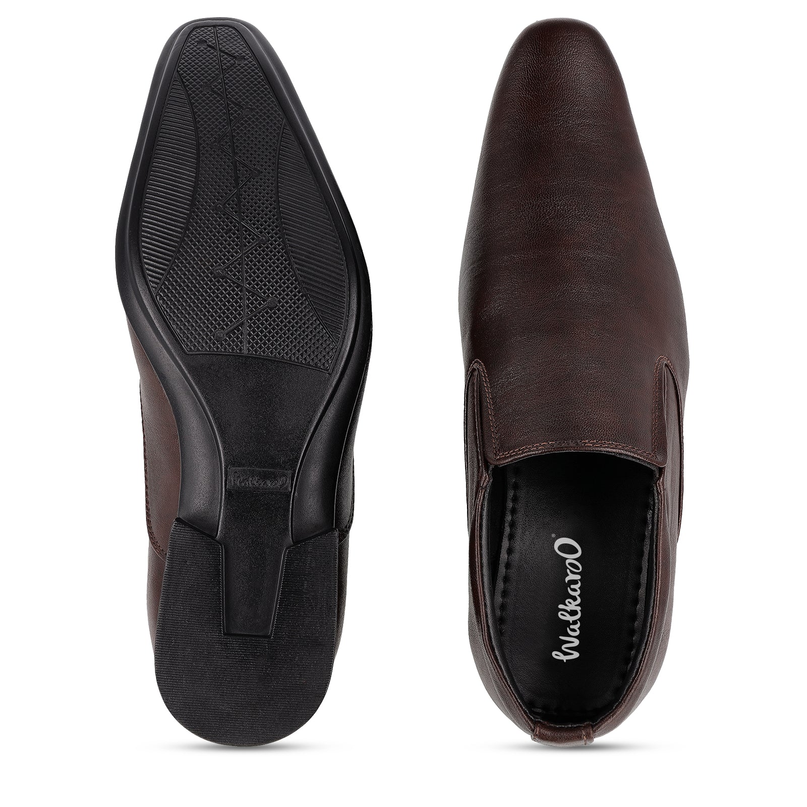 Men's Loafer Formal Shoes - 17101 Brown - Image 2