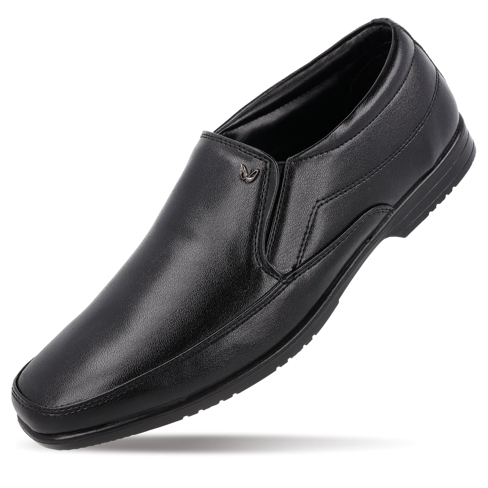 Men's Formal Loafer Shoes - WF6303 Black - Image 5