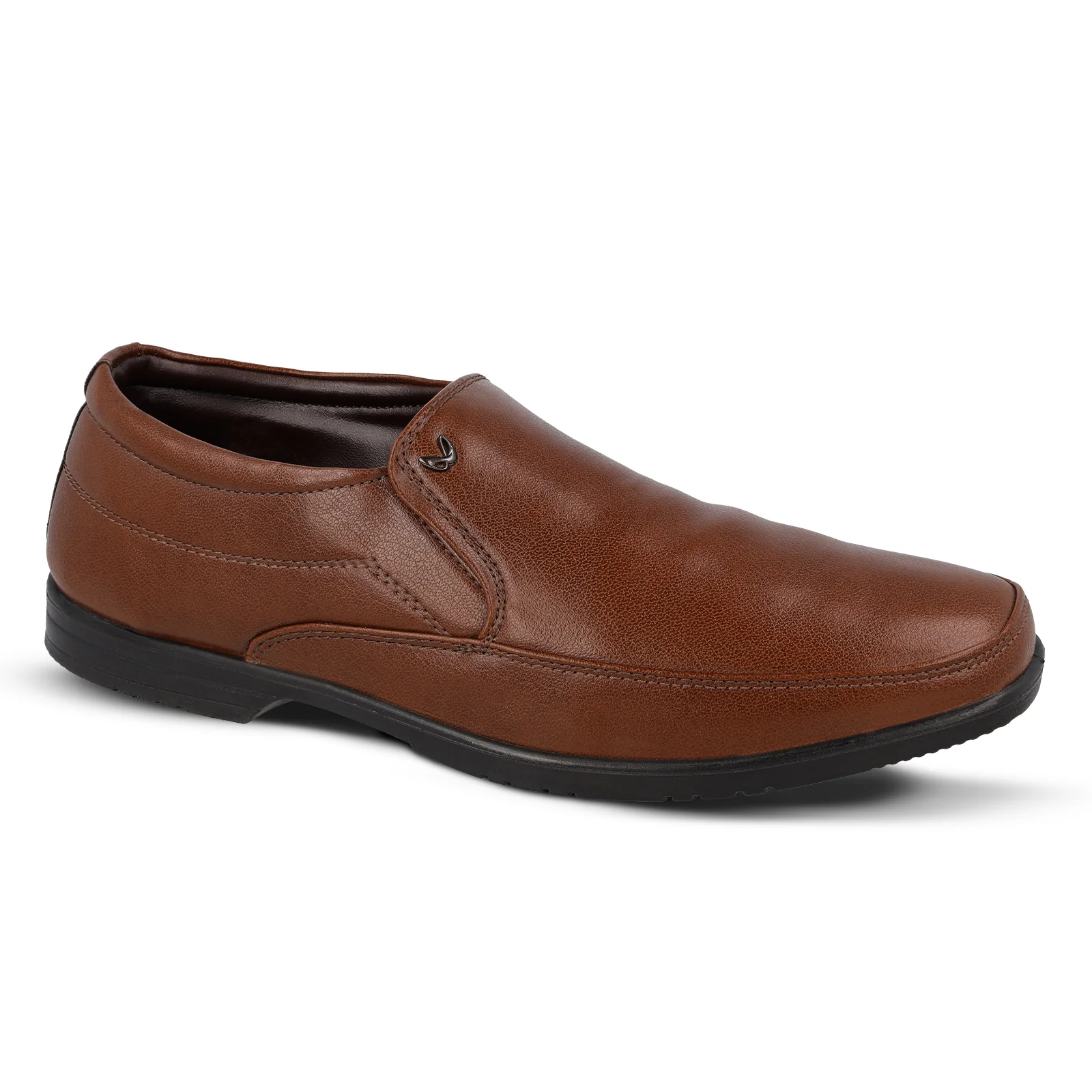 Men's Formal Loafer Shoes - WF6303 Brown - Image 4