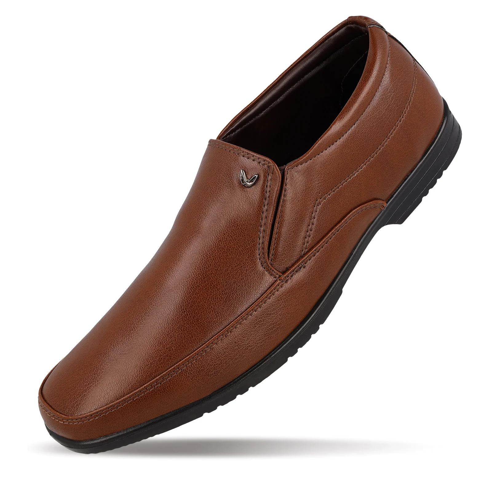 Men's Formal Loafer Shoes - WF6303 Brown - Image 5