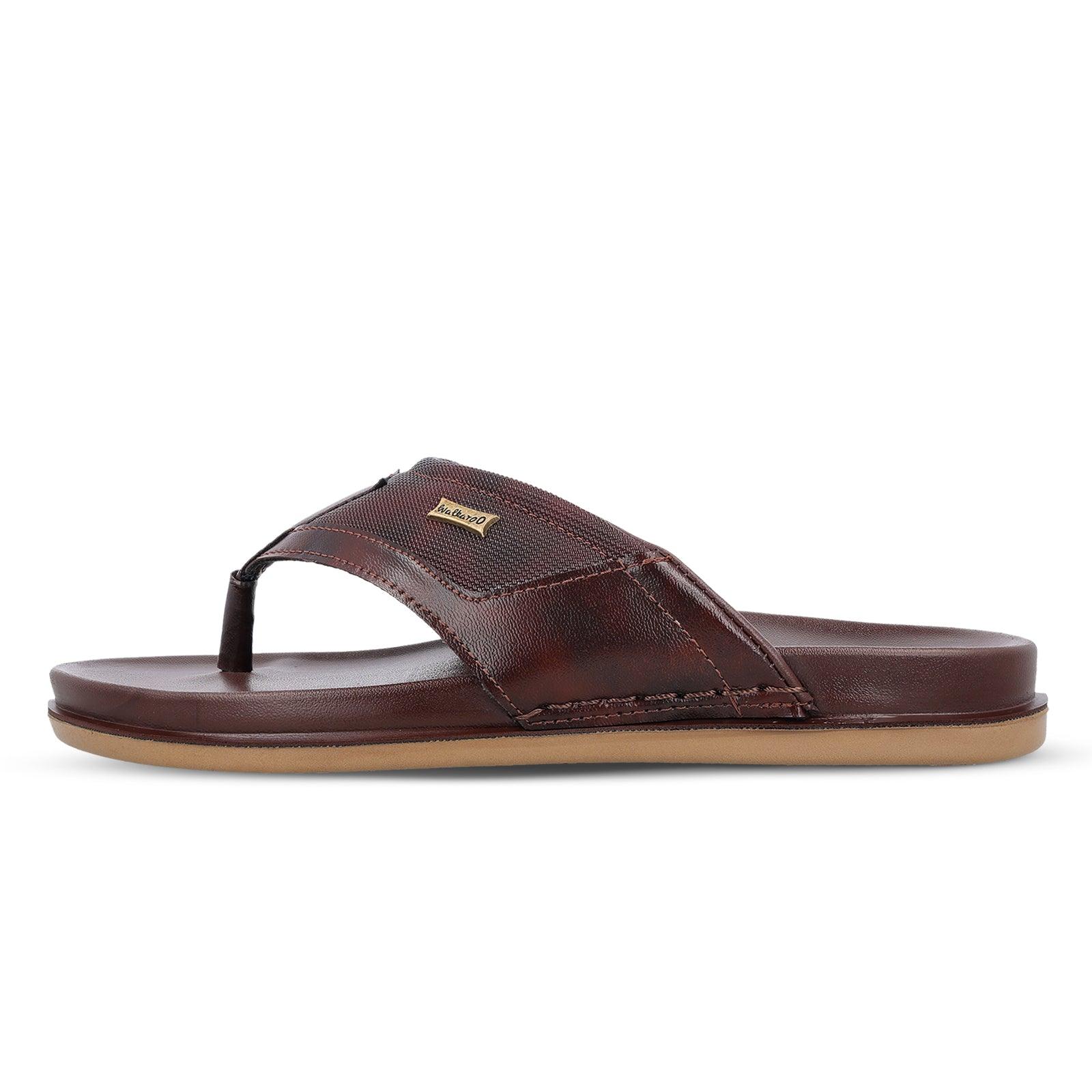 Men's Daily Wear Comfort Sandals - WE1020 Brown - Image 5