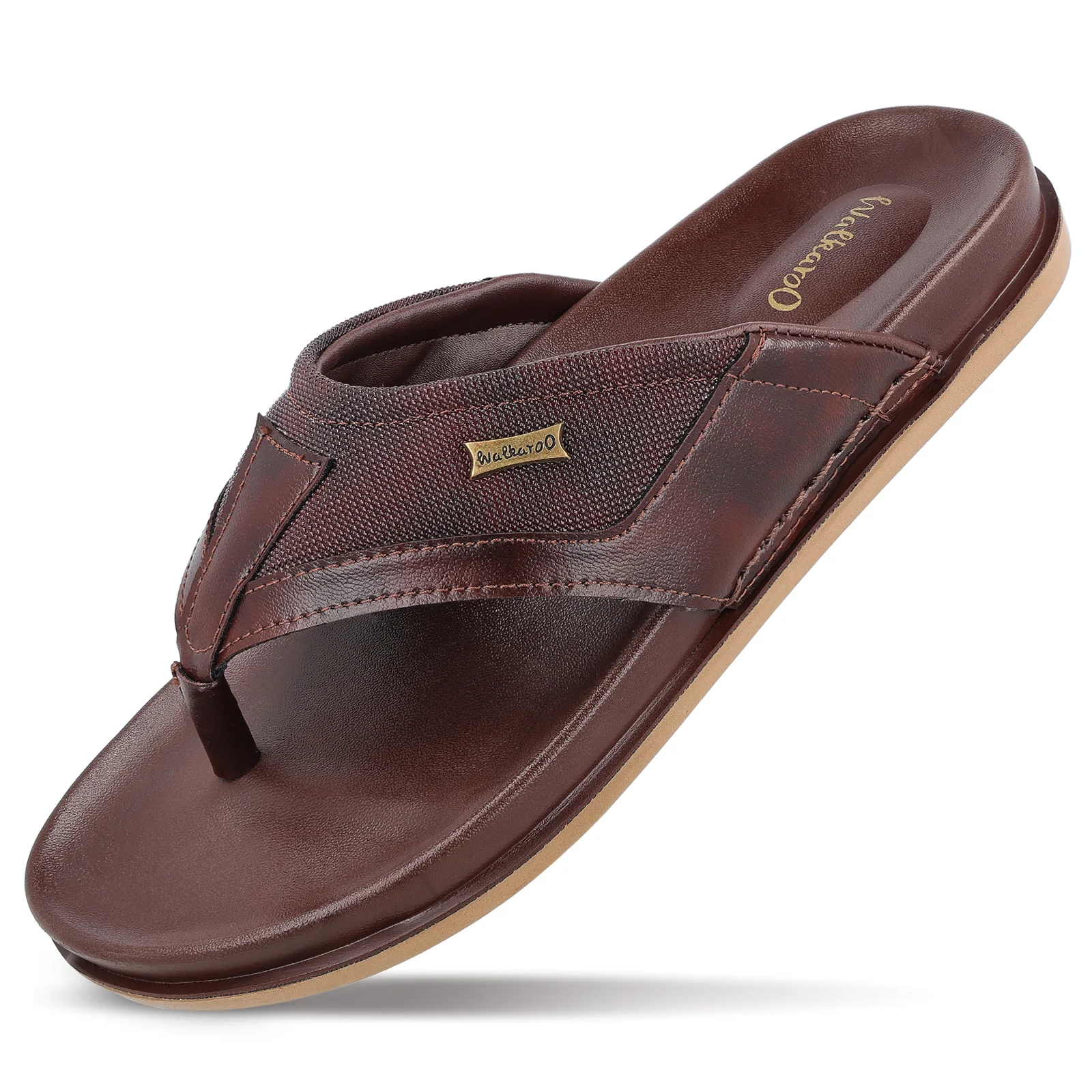 Men's Daily Wear Comfort Sandals - WE1020 Brown - Image 7