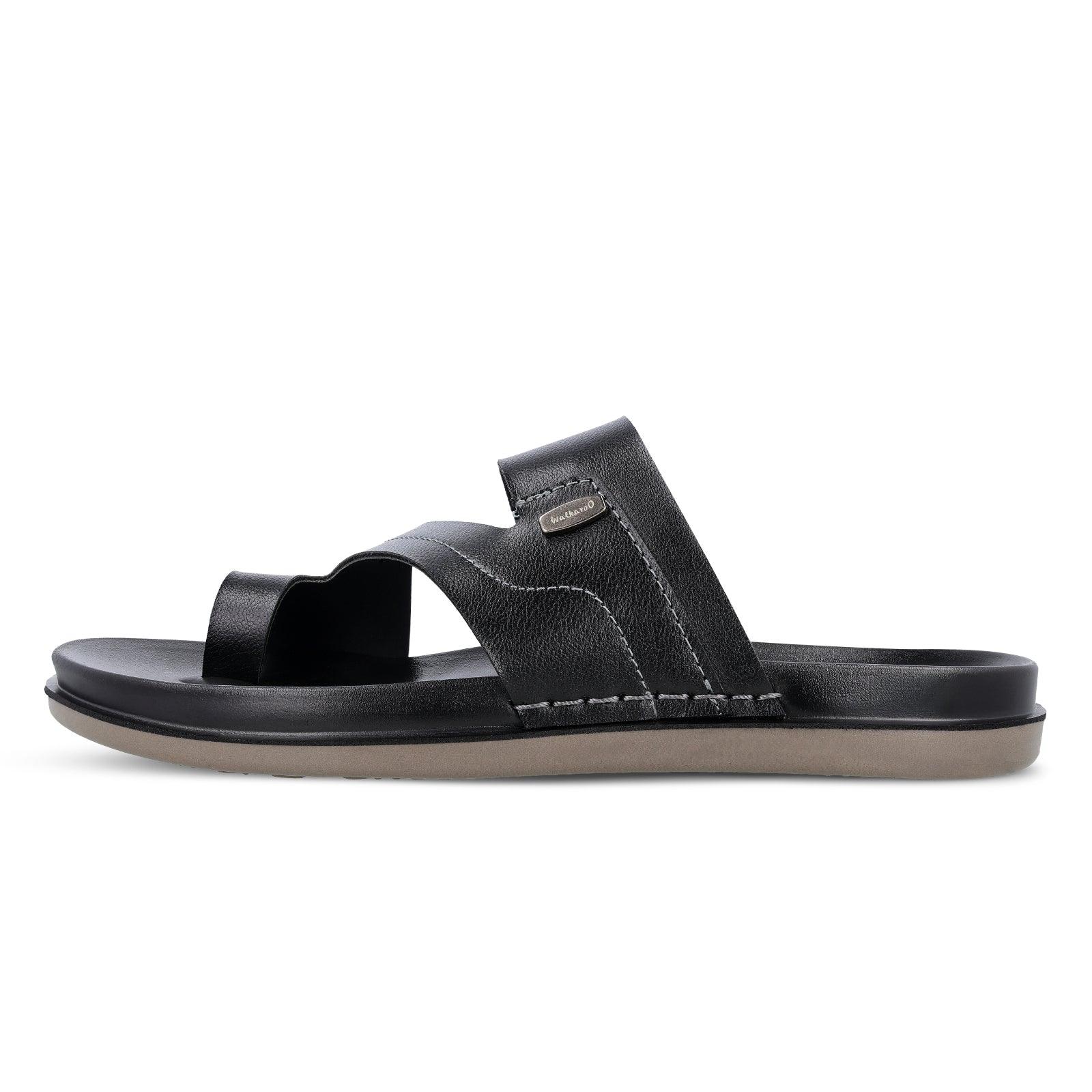Men's Daily Wear Comfort Sandals - WE1335 Black - Image 5