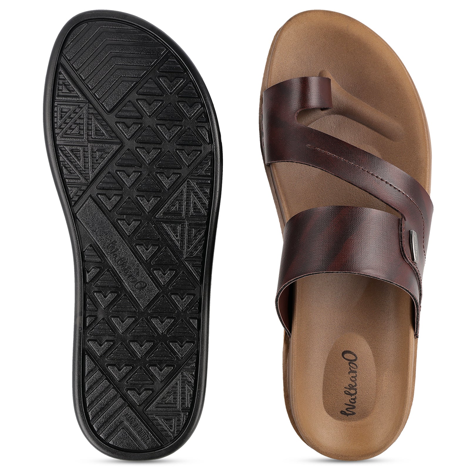 Men's Daily Wear Comfort Sandals - WE1335 Brown - Image 2