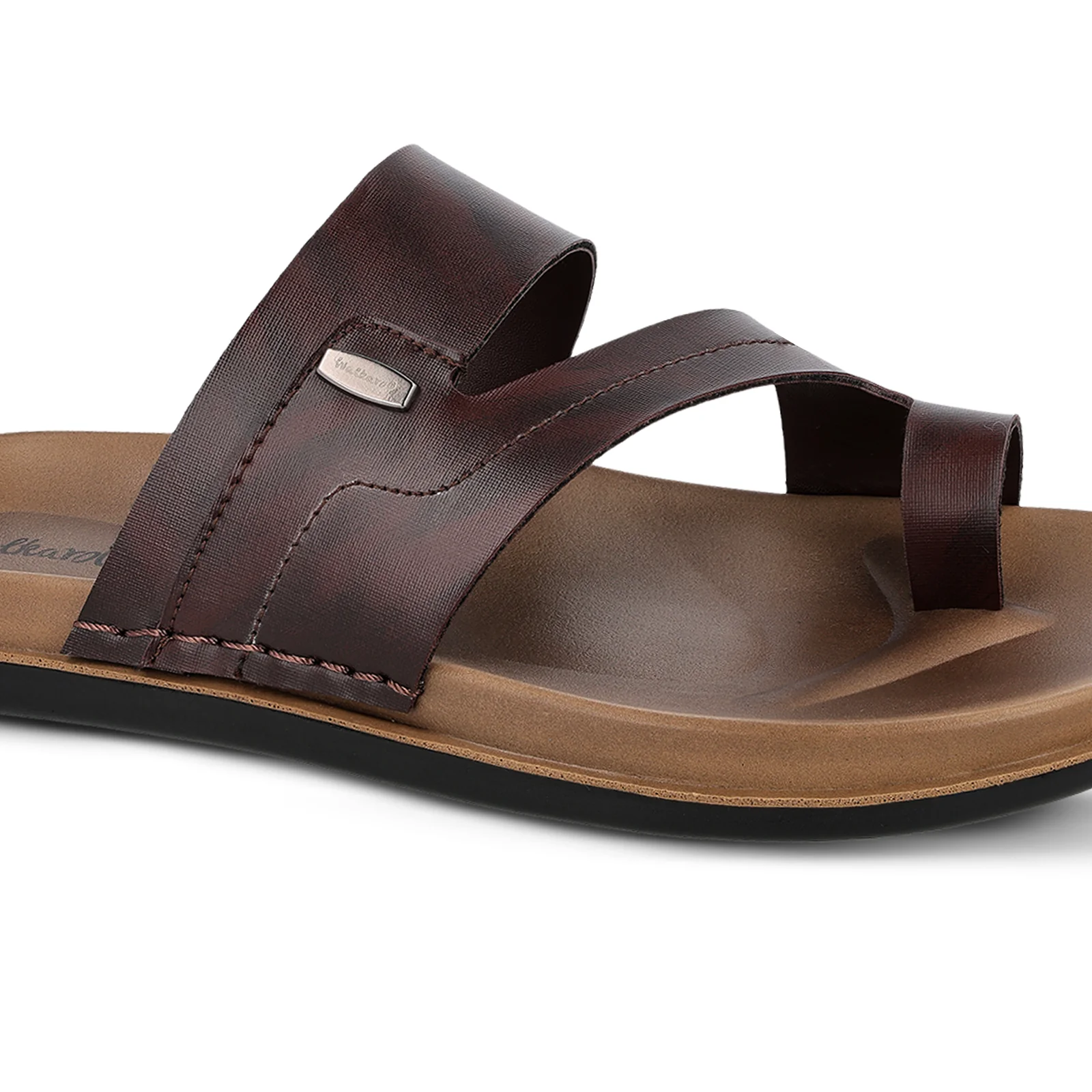 Men's Daily Wear Comfort Sandals - WE1335 Brown - Image 4