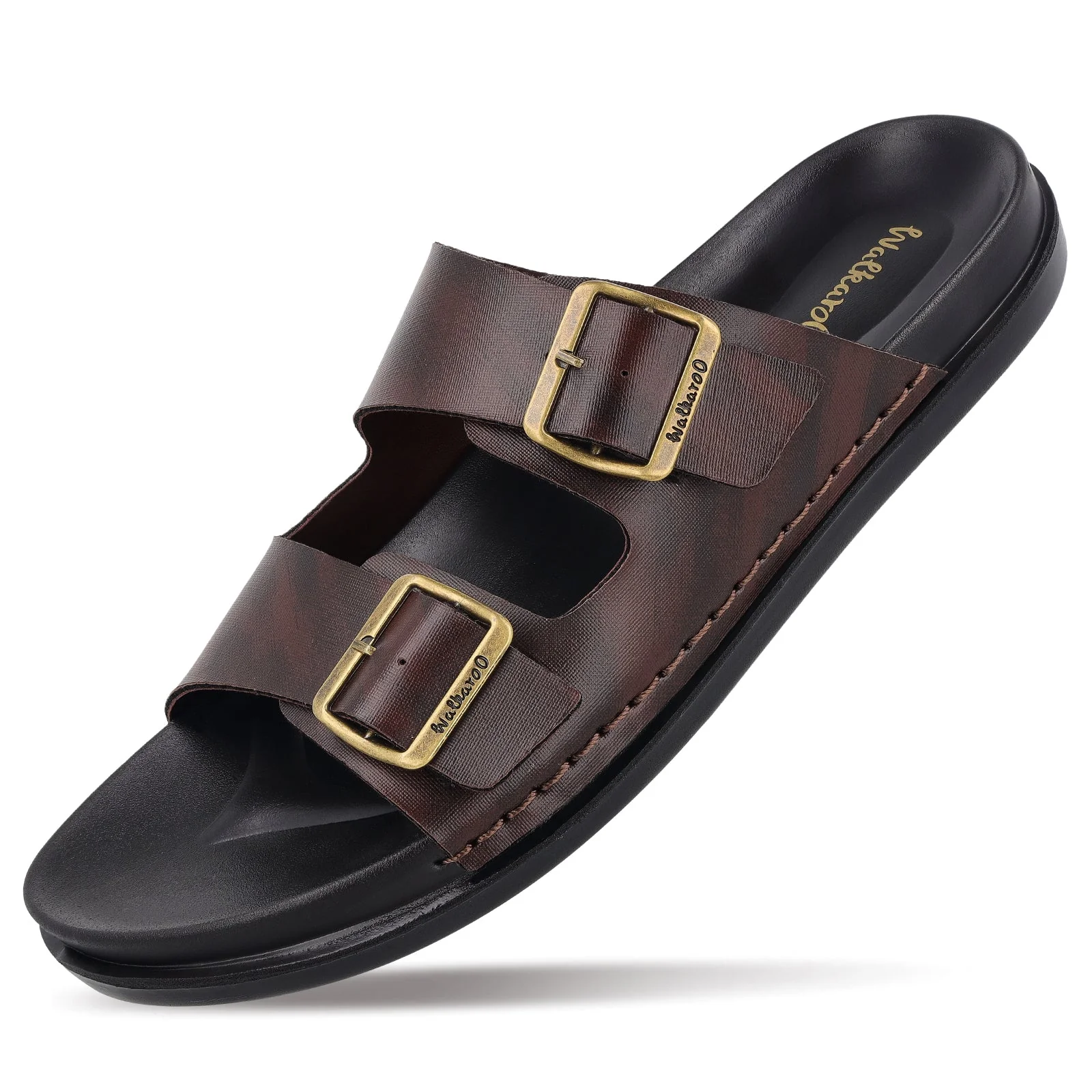 Men's Daily Wear Comfort Sandals - WE1337 Black - Image 7