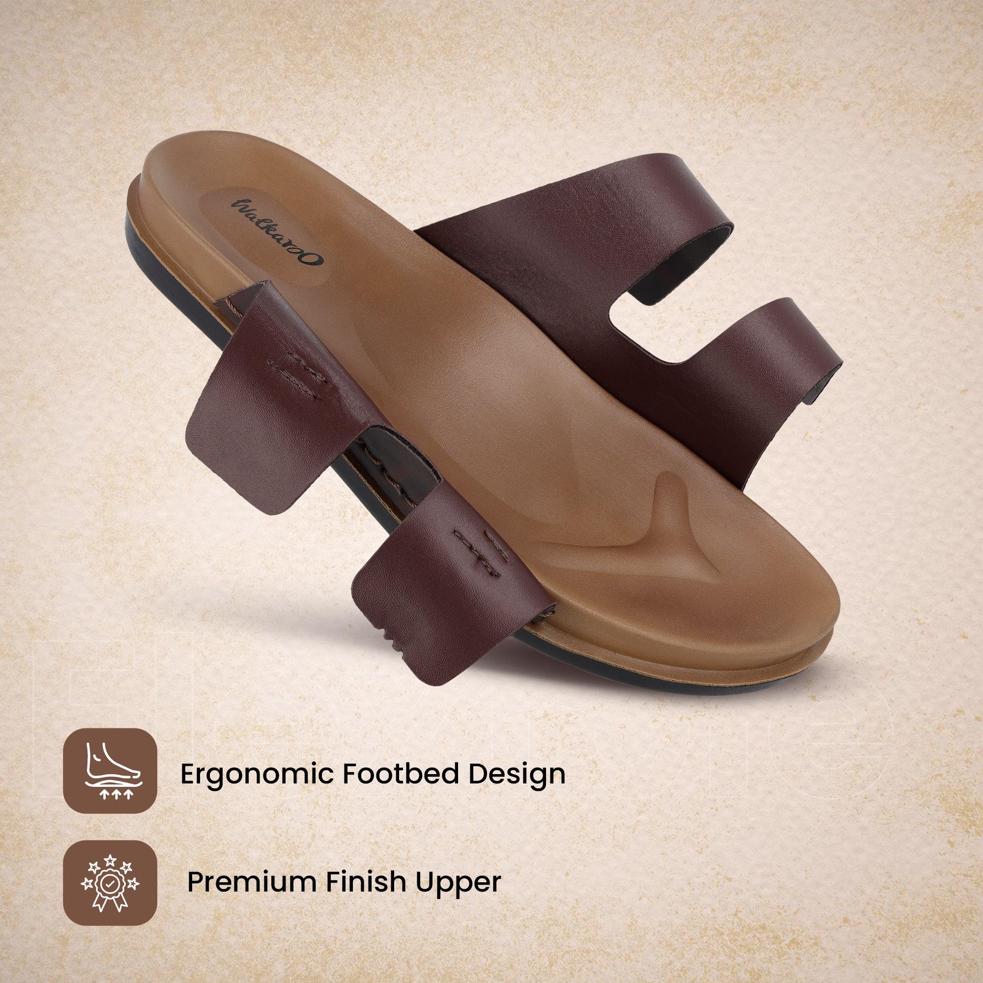 Men's Daily Wear Comfort Sandals - WE1337 Black - Image 8