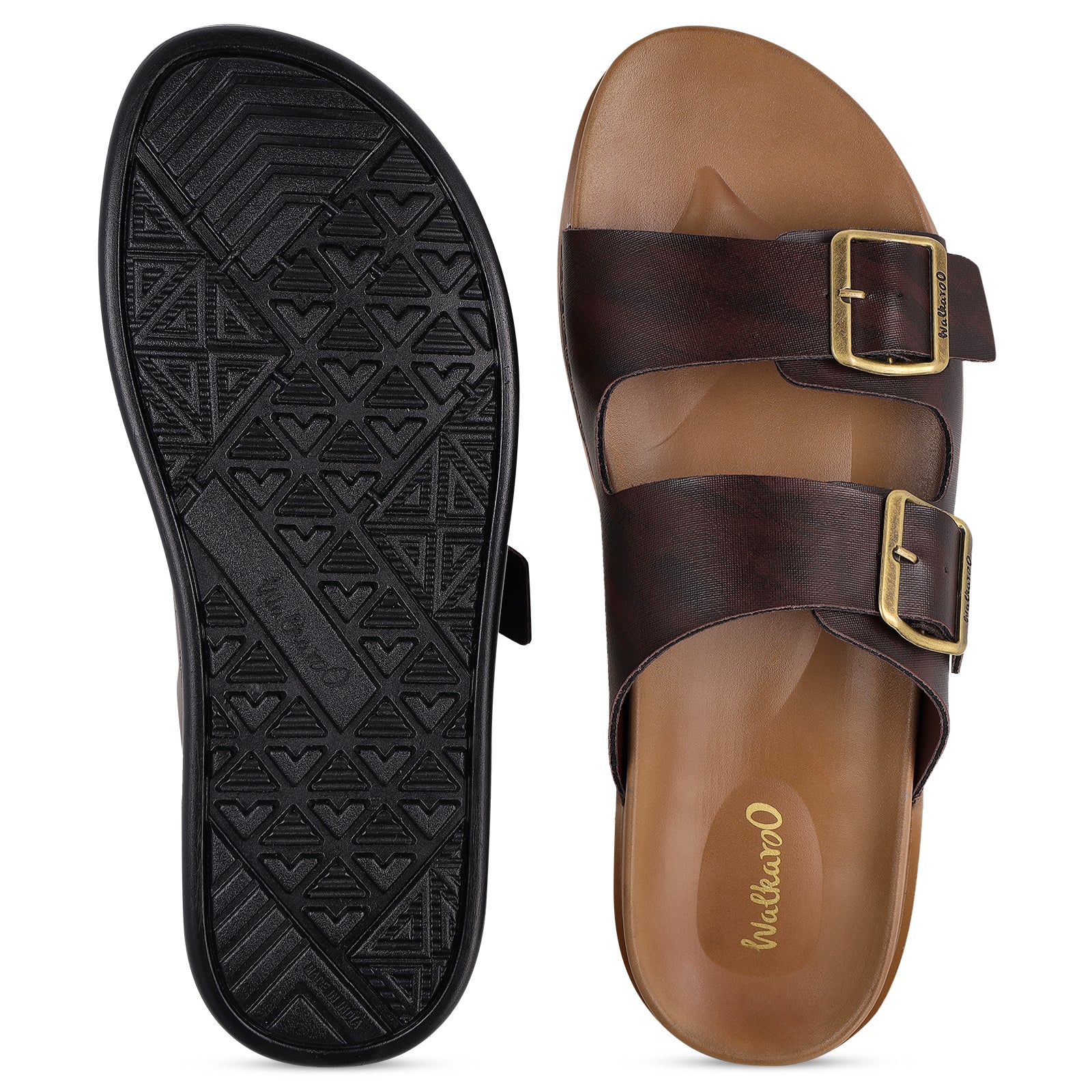 Men's Daily Wear Comfort Sandals - WE1337 Brown - Image 6