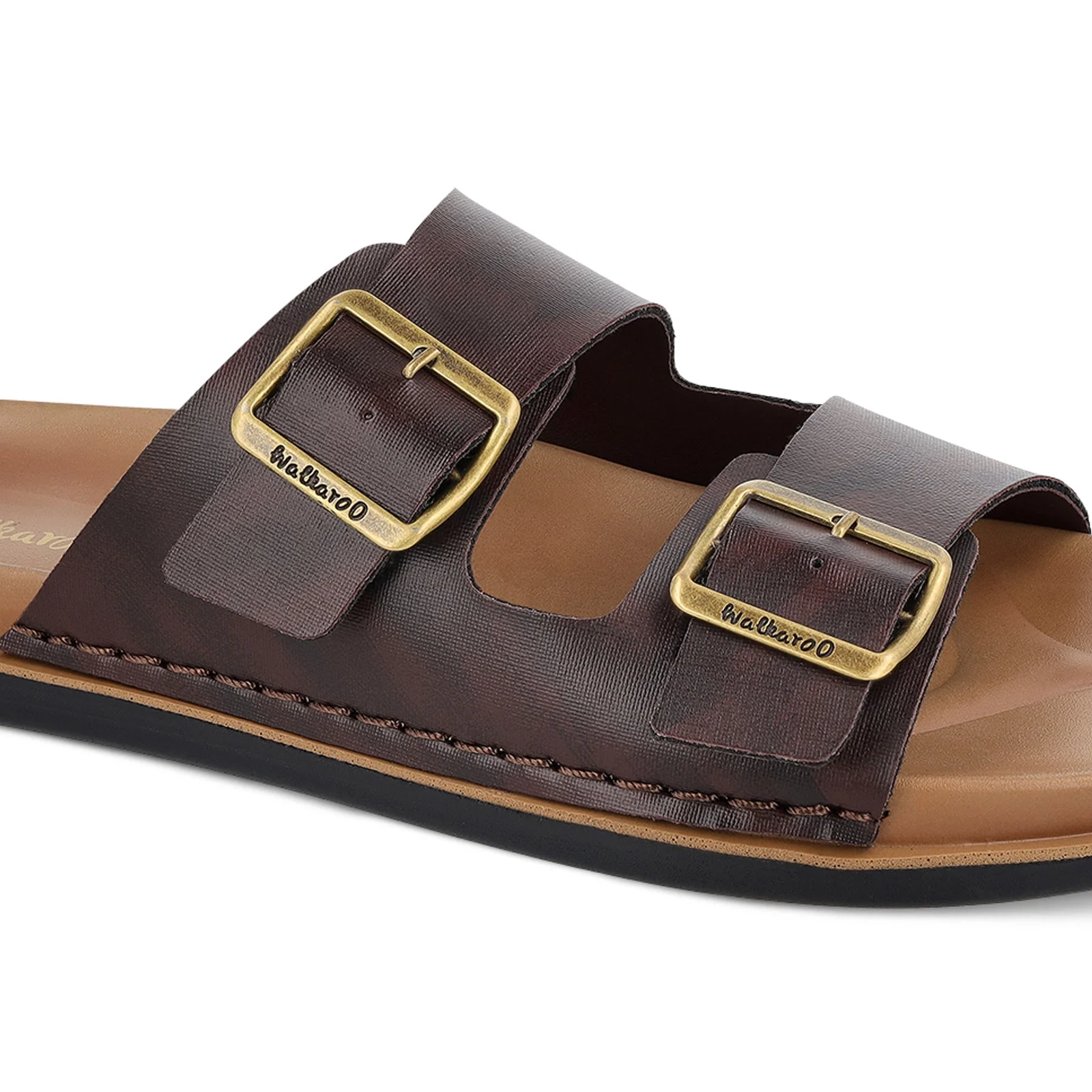 Men's Daily Wear Comfort Sandals - WE1337 Brown - Image 8
