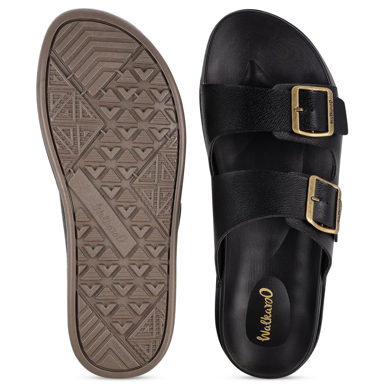 Men's Daily Wear Comfort Sandals - WE1337 Special Black - Image 5