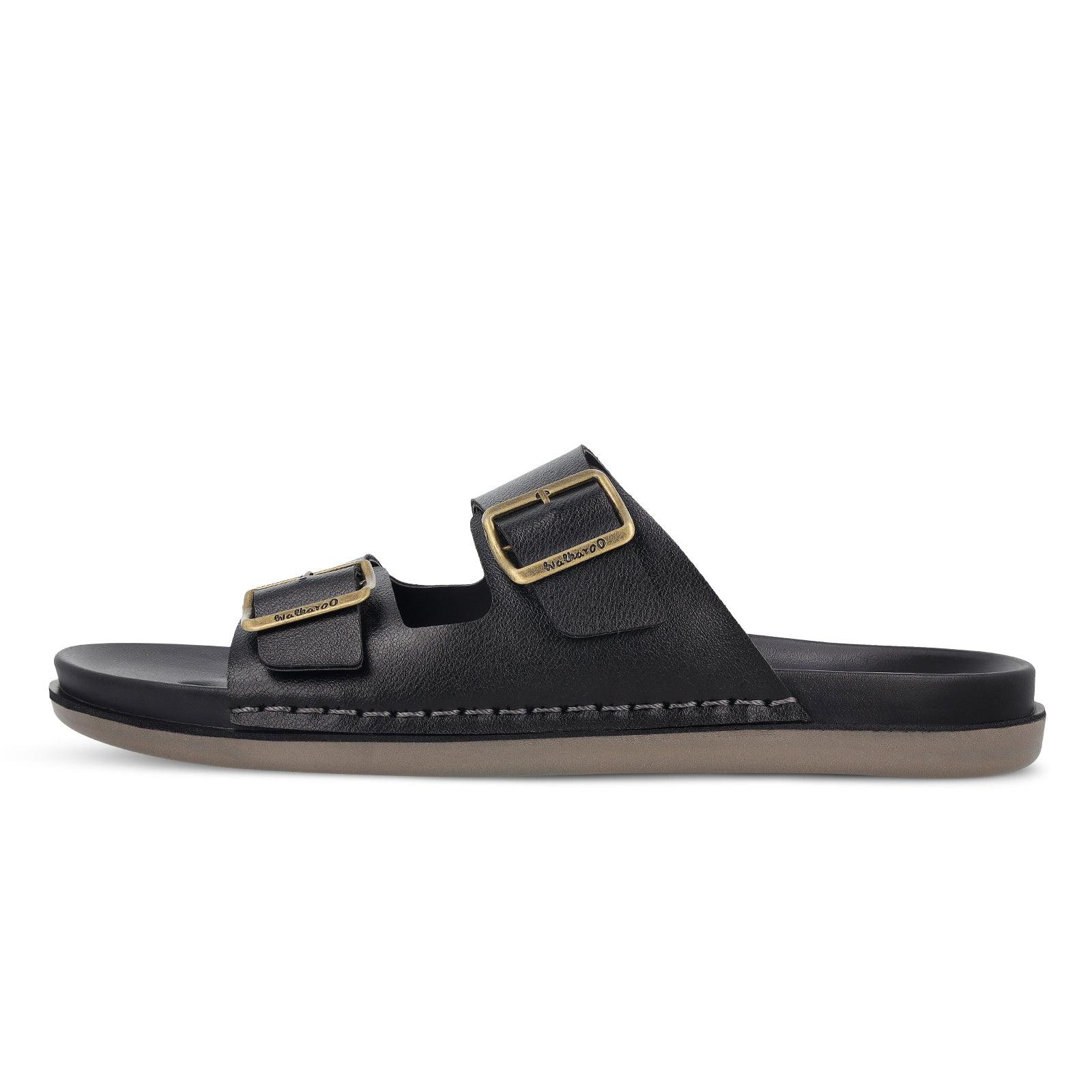 Men's Daily Wear Comfort Sandals - WE1337 Special Black - Image 6