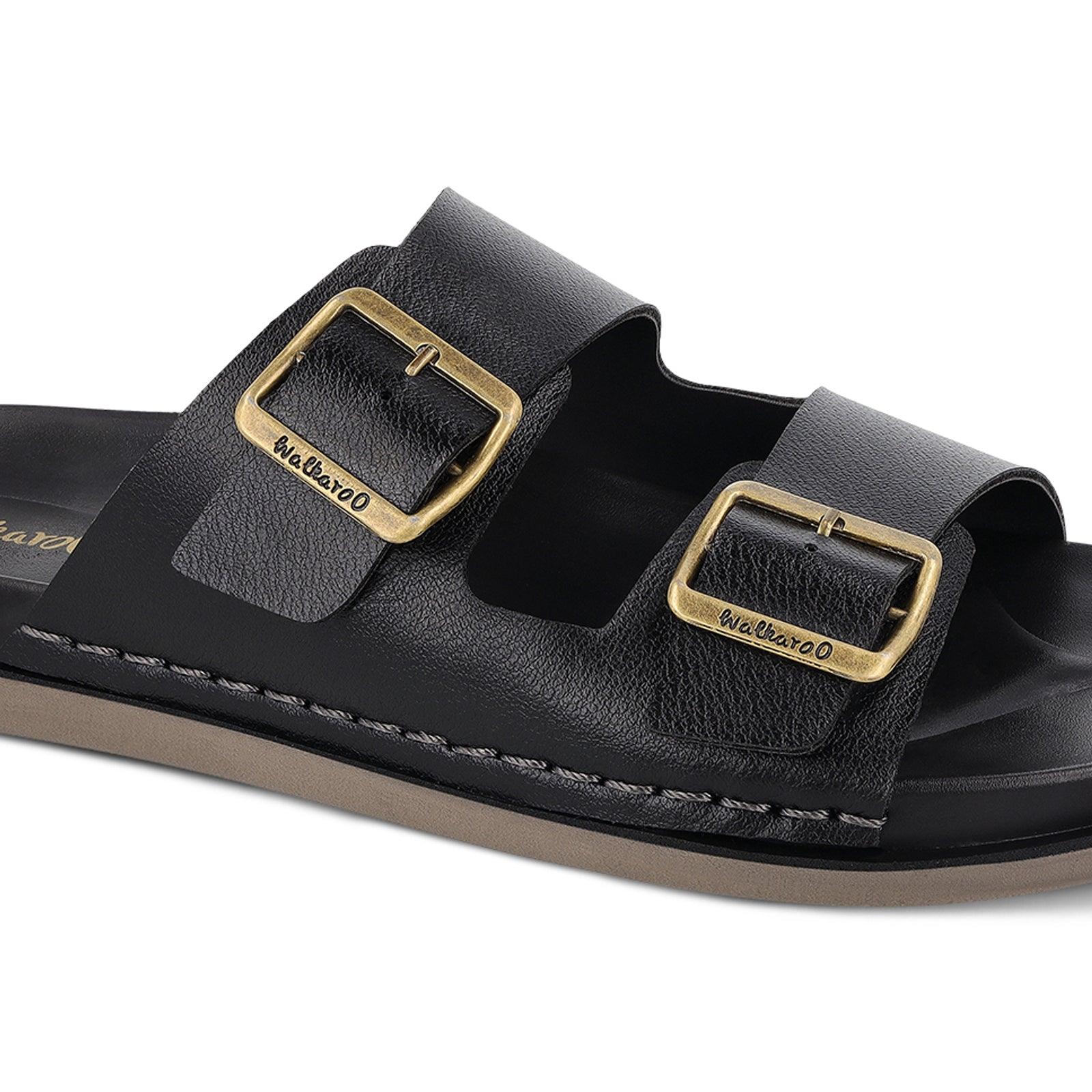 Men's Daily Wear Comfort Sandals - WE1337 Special Black - Image 7