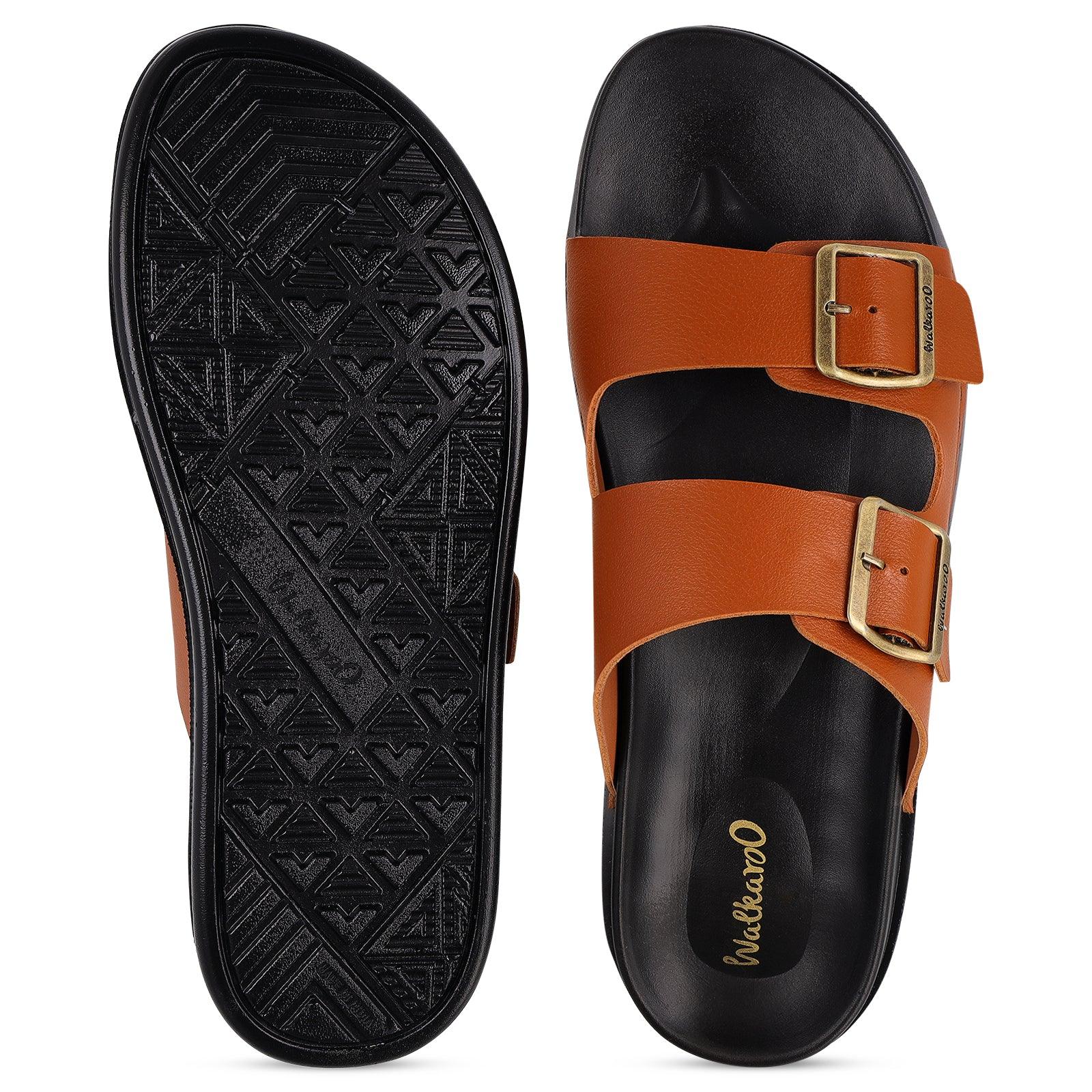 Men's Daily Wear Comfort Sandals - WE1337 Tan - Image 3