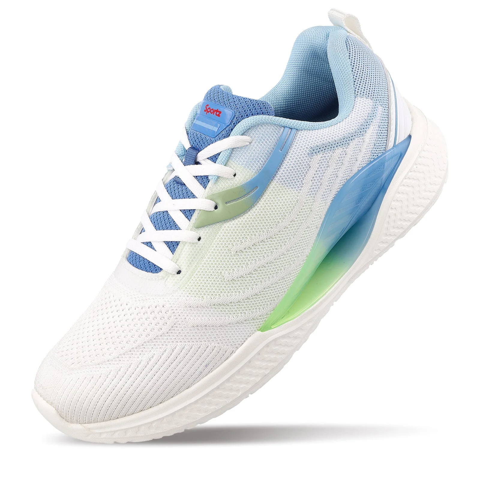 Men's Lace-up Sports Shoes - WS9132 White - Image 6