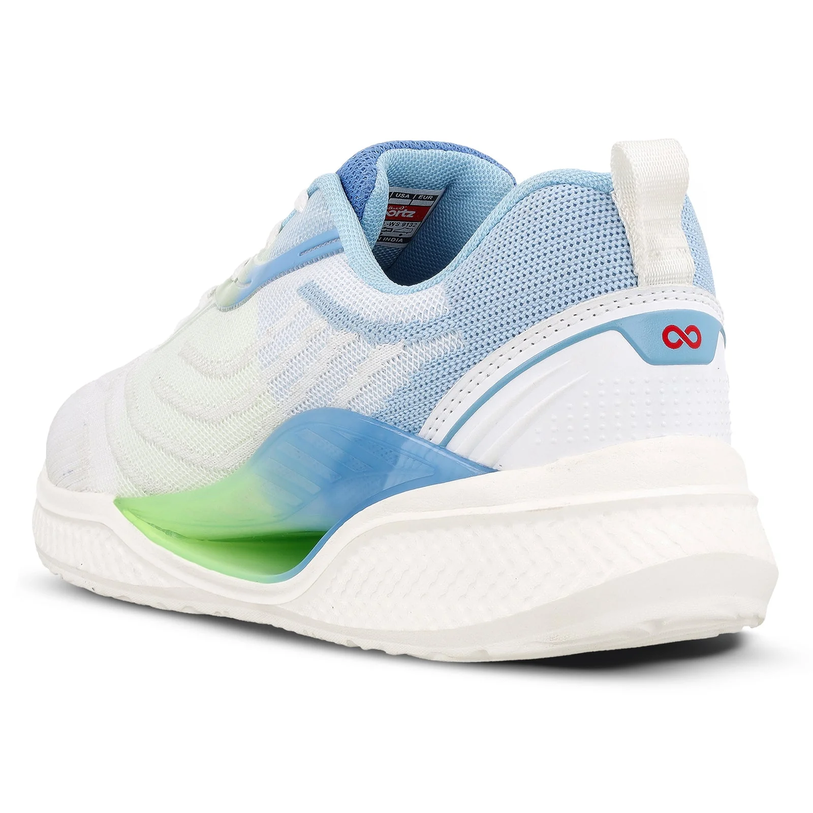 Men's Lace-up Sports Shoes - WS9132 White - Image 7